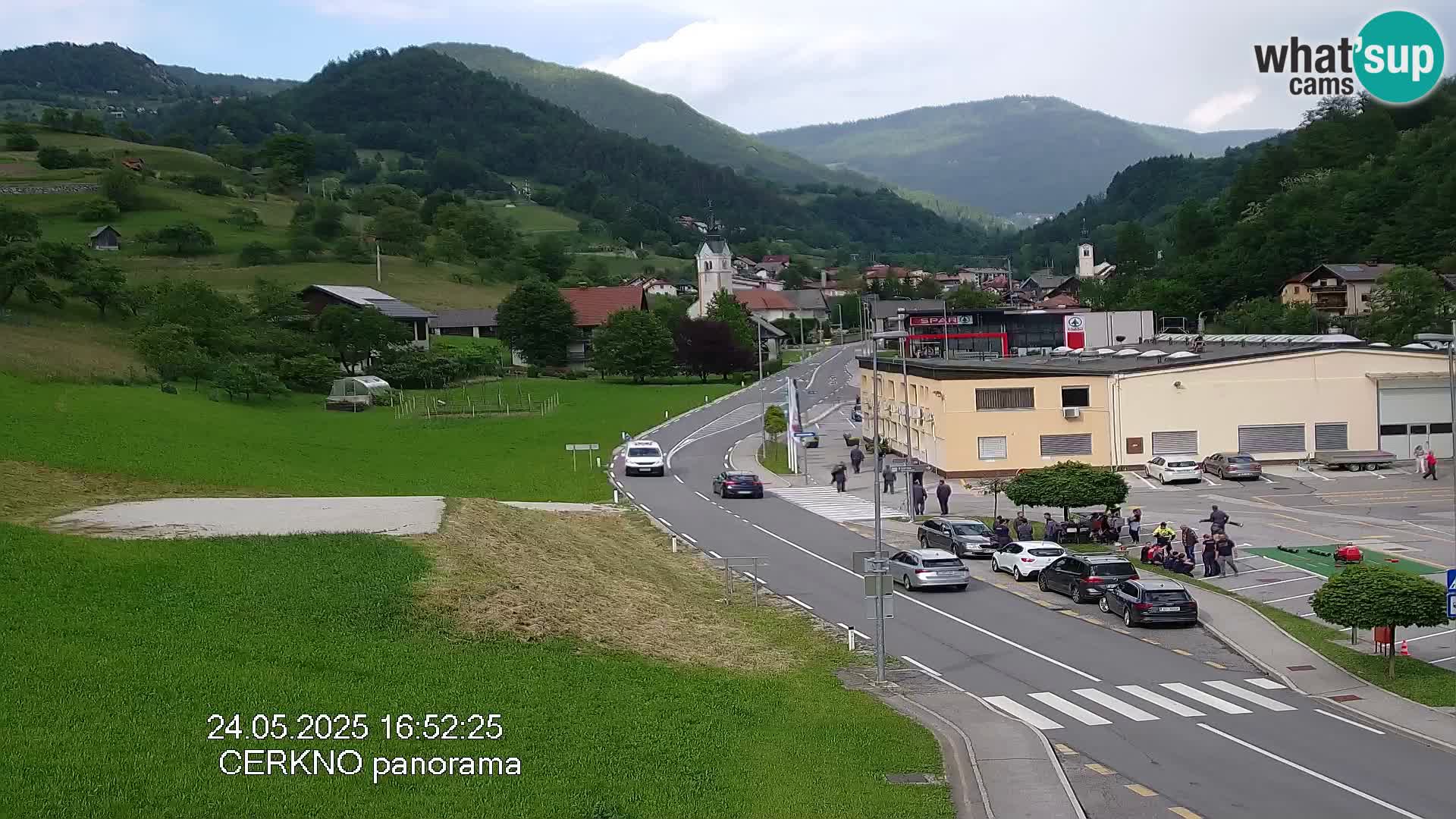 Cerkno Stadteingang Live-Webcam