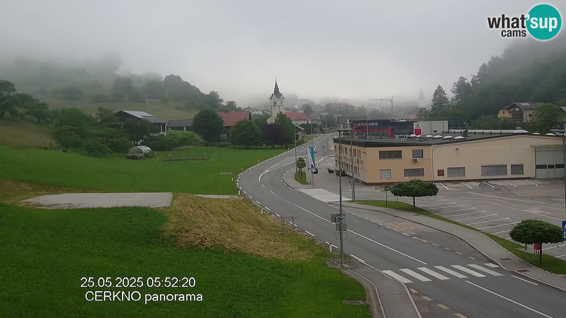 Cerkno Stadteingang Live-Webcam