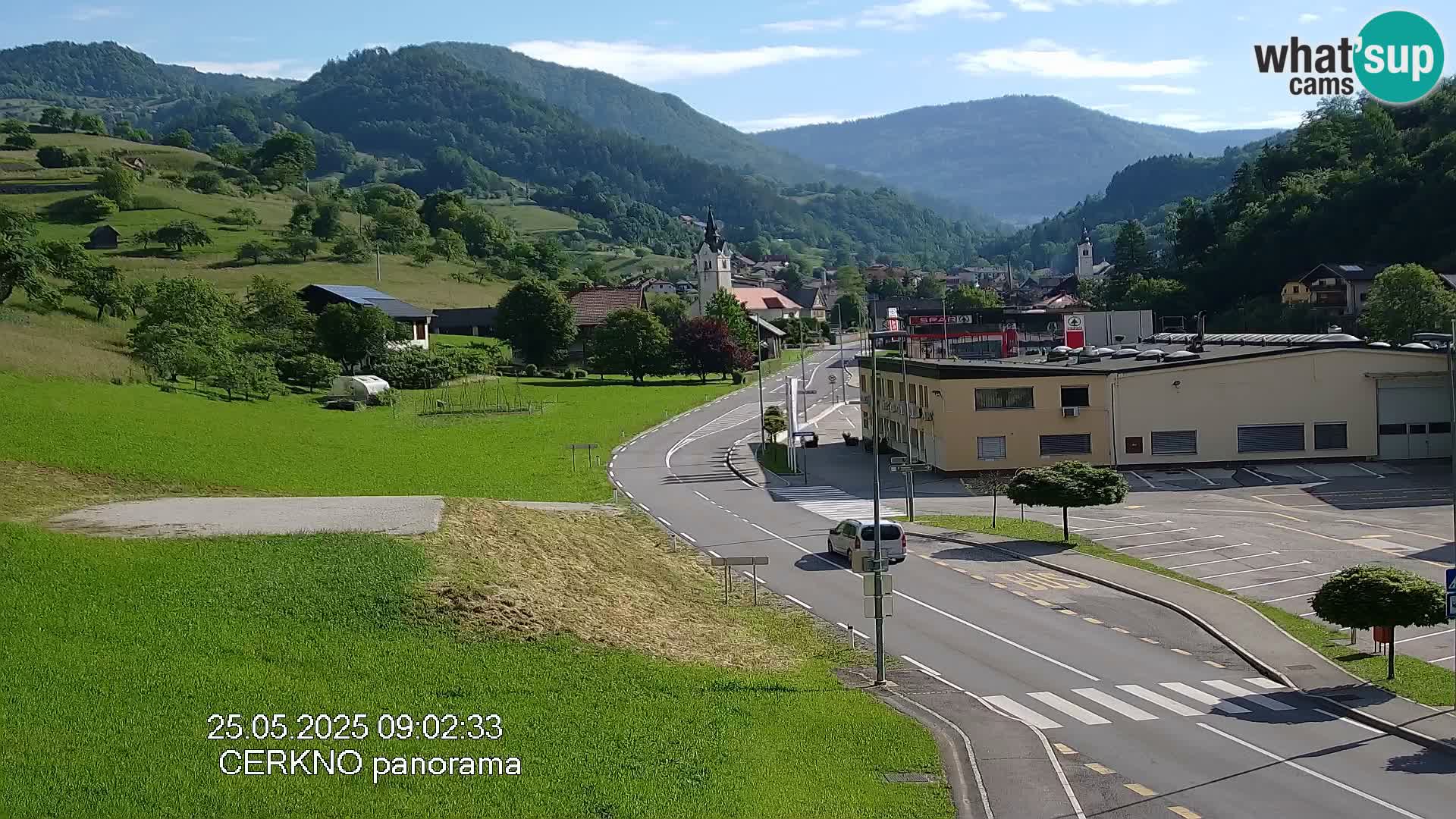 Cerkno Stadteingang Live-Webcam