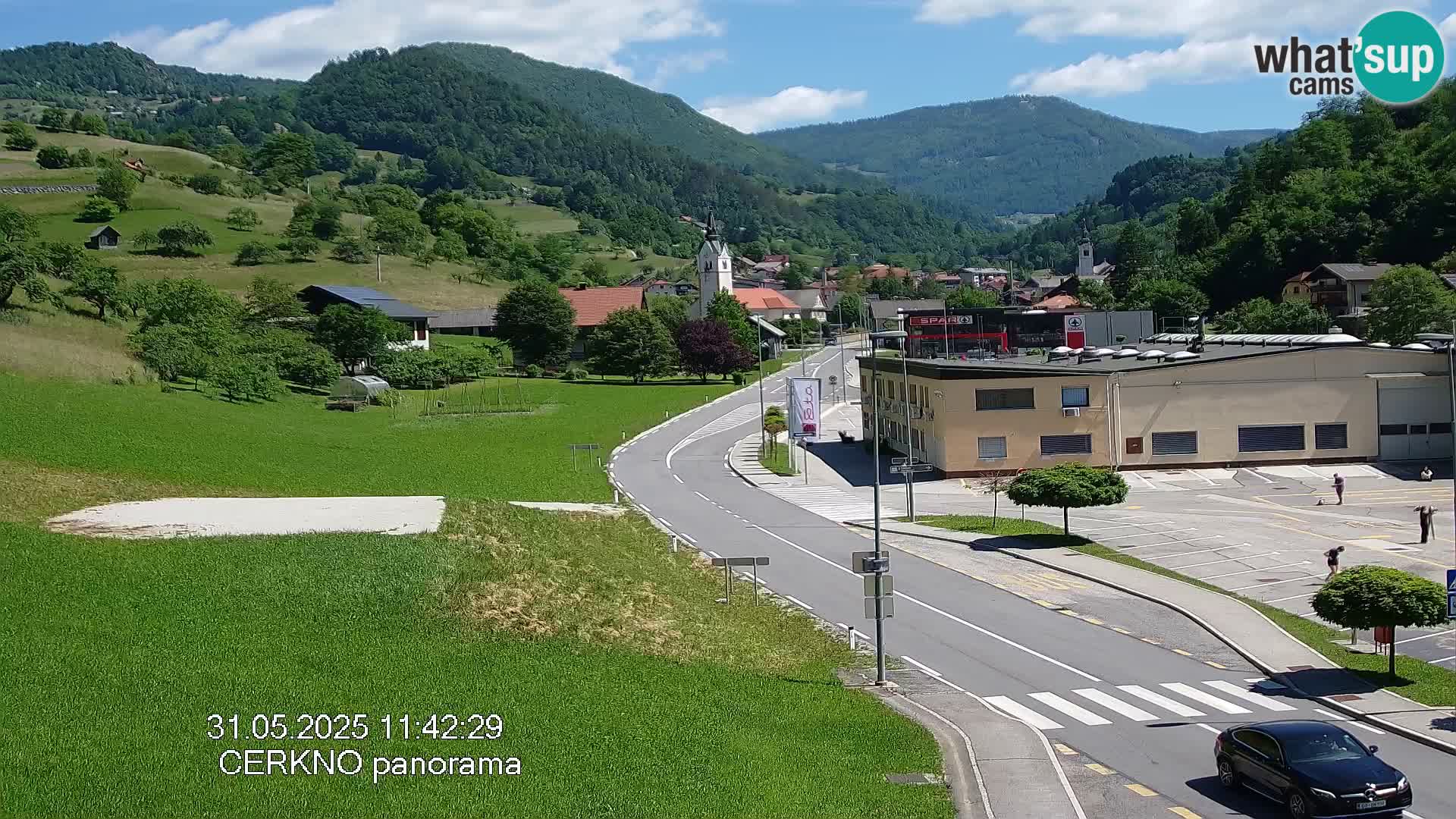 Cerkno vhod v mesto
