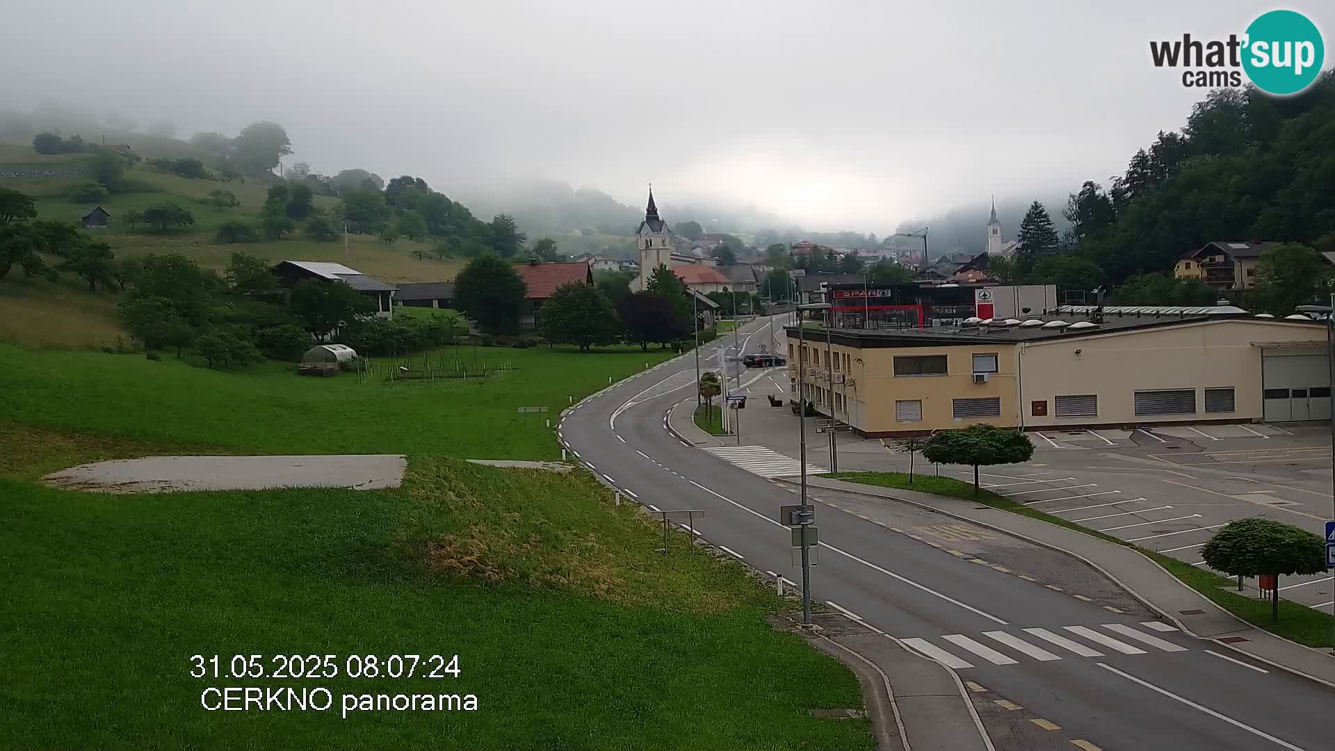 Cerkno Stadteingang Live-Webcam