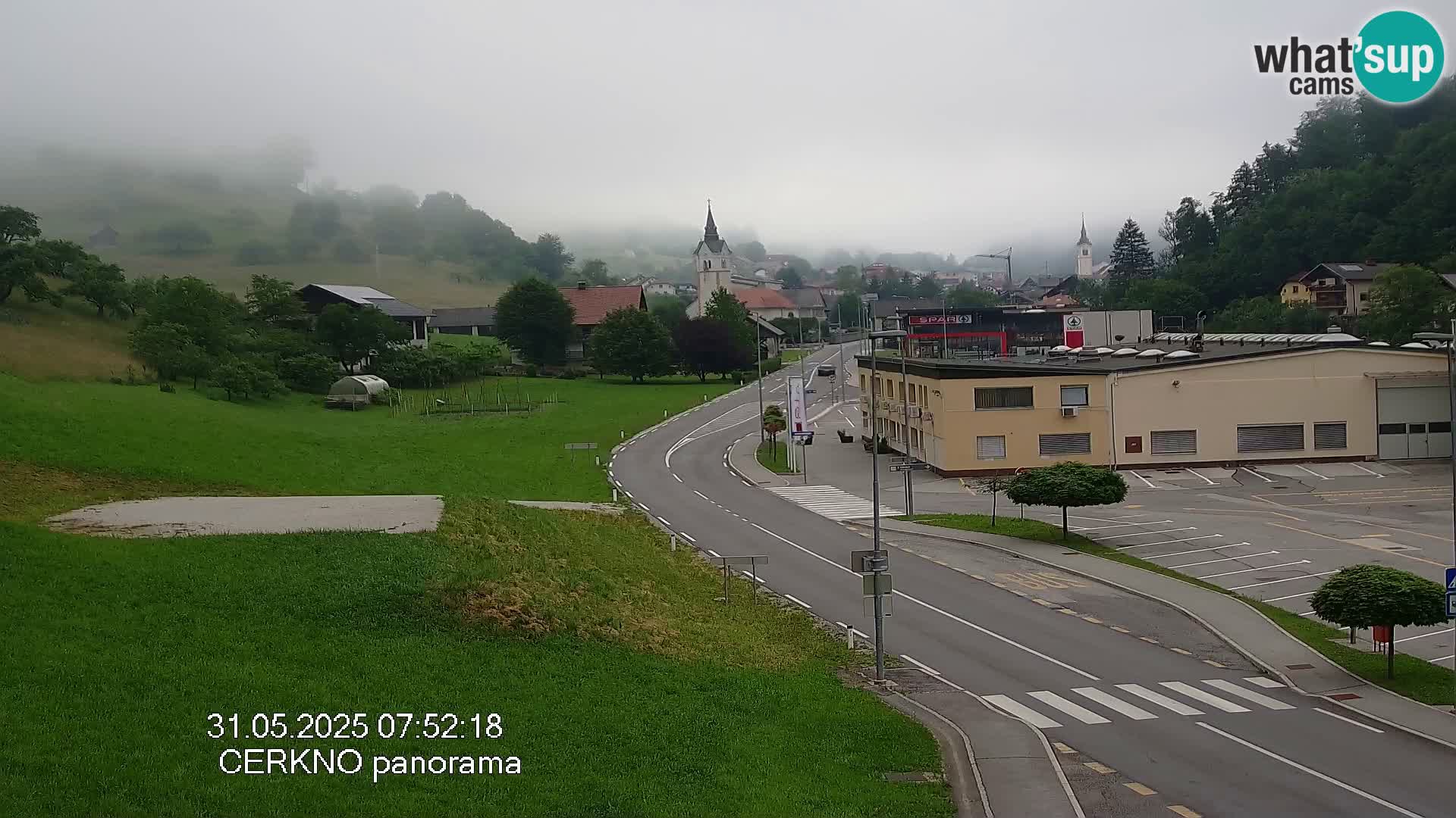 Cerkno Stadteingang Live-Webcam