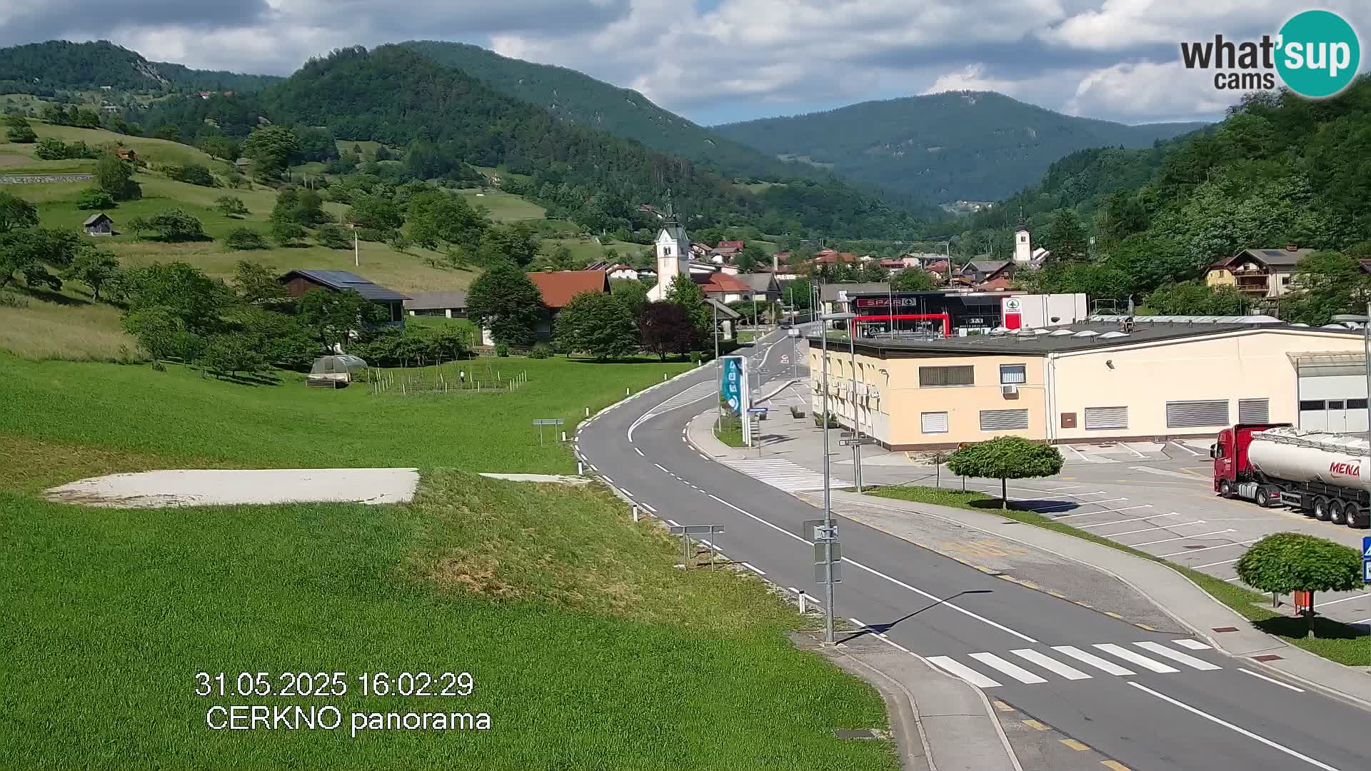 Webcam Ingresso Città di Cerkno