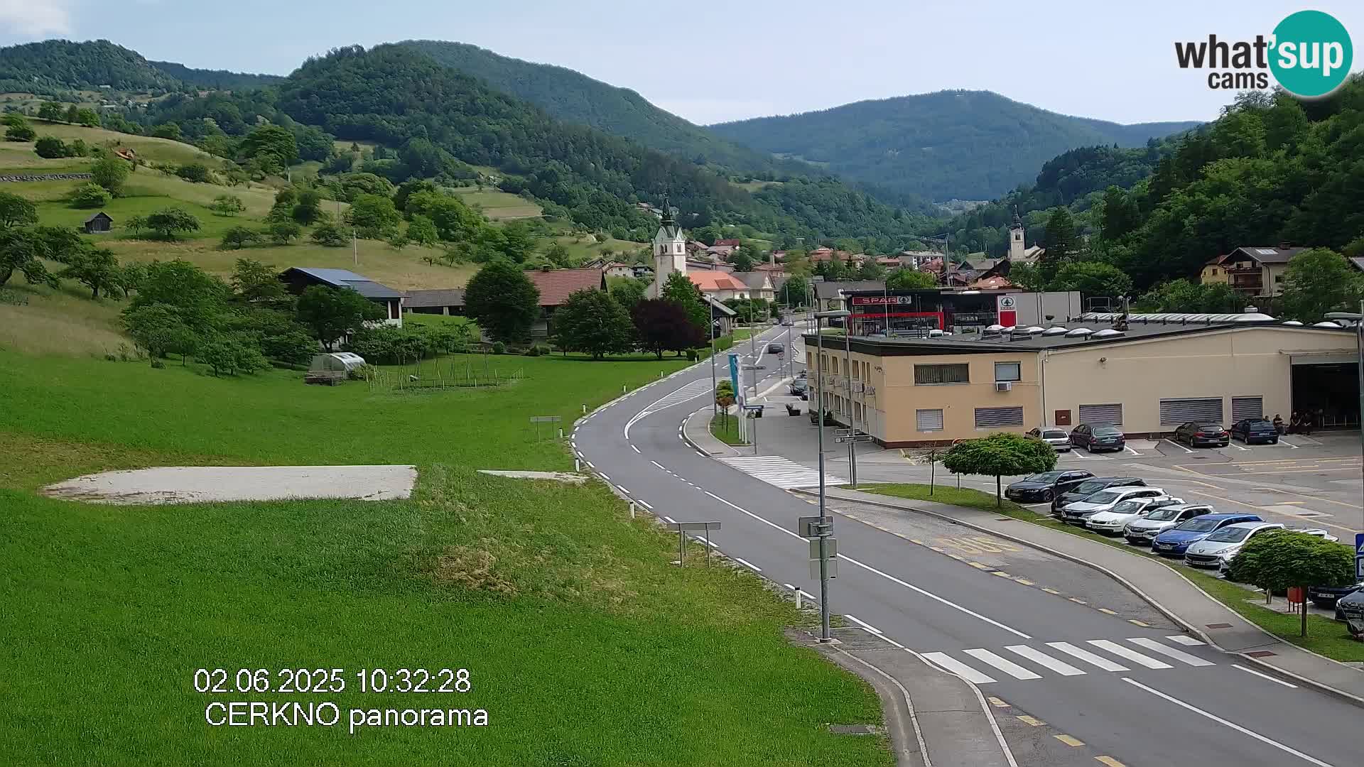 Webcam Ingresso Città di Cerkno
