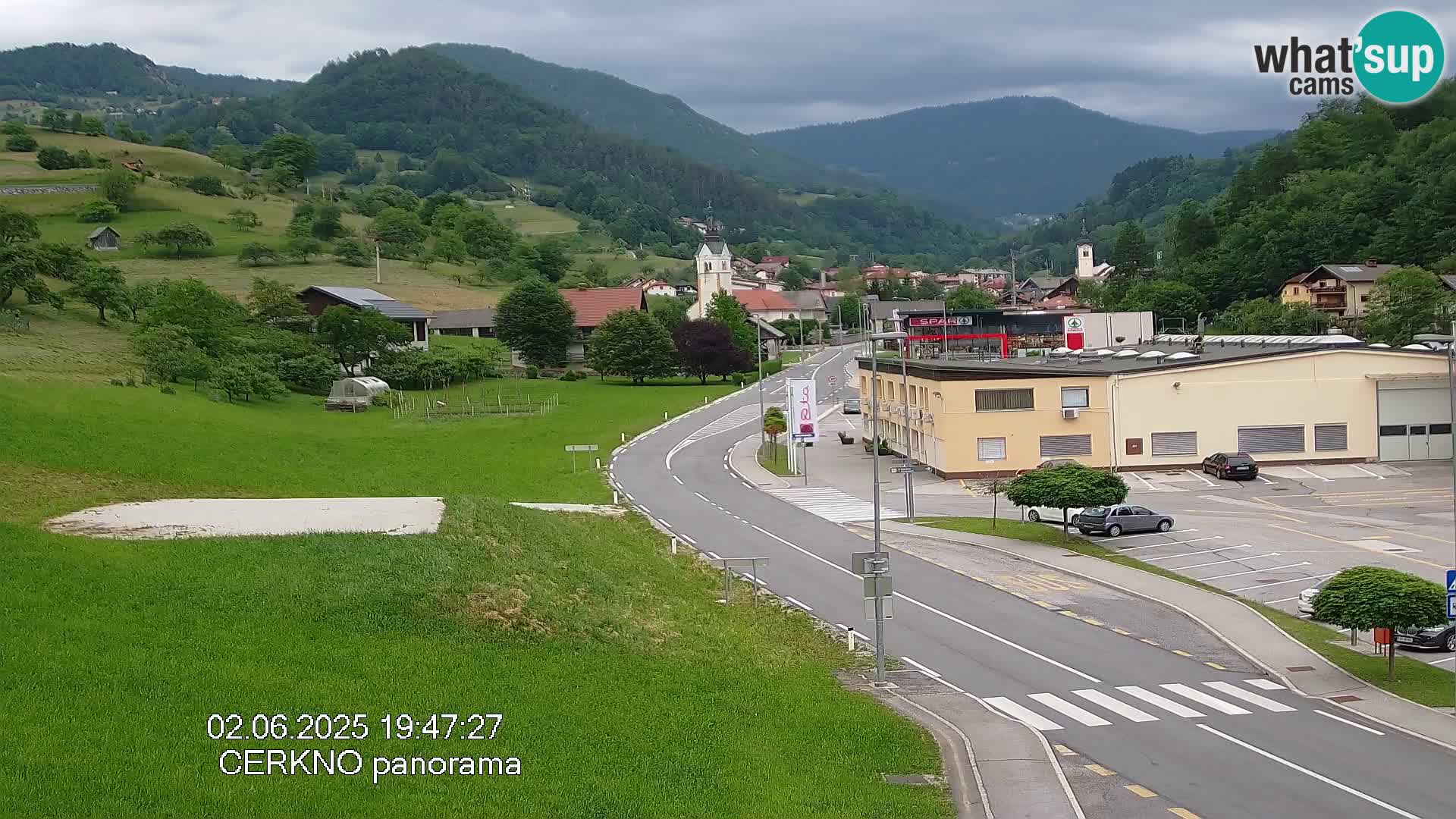Cerkno vhod v mesto
