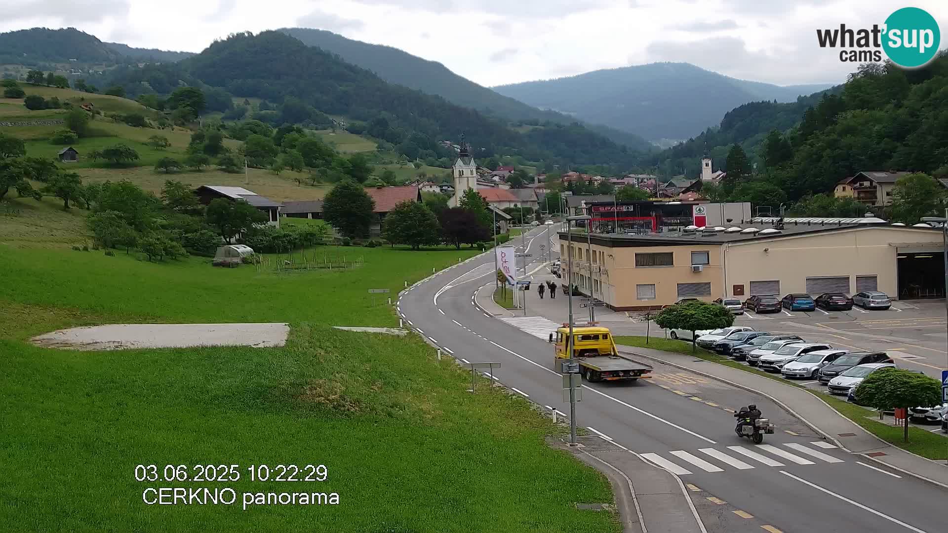 Cerkno ulaz u grad – Kamera uživo