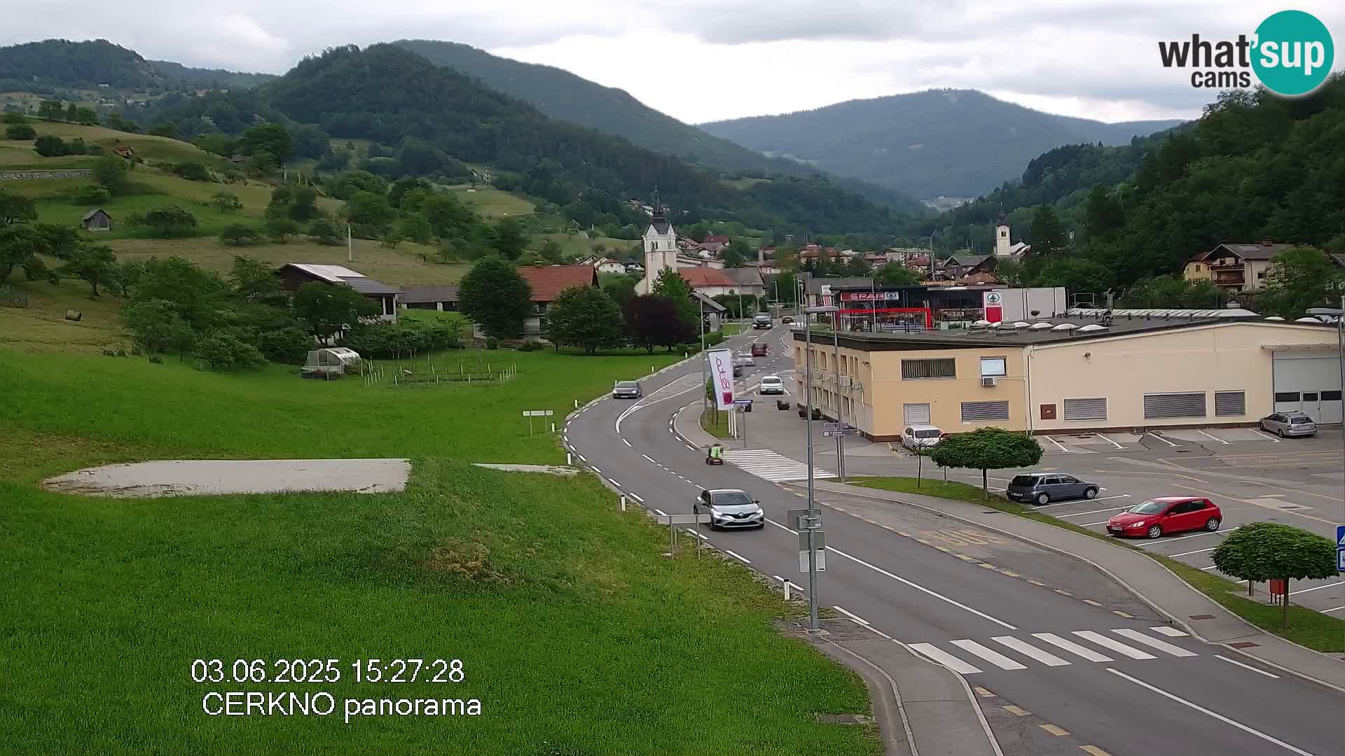 Webcam Ingresso Città di Cerkno