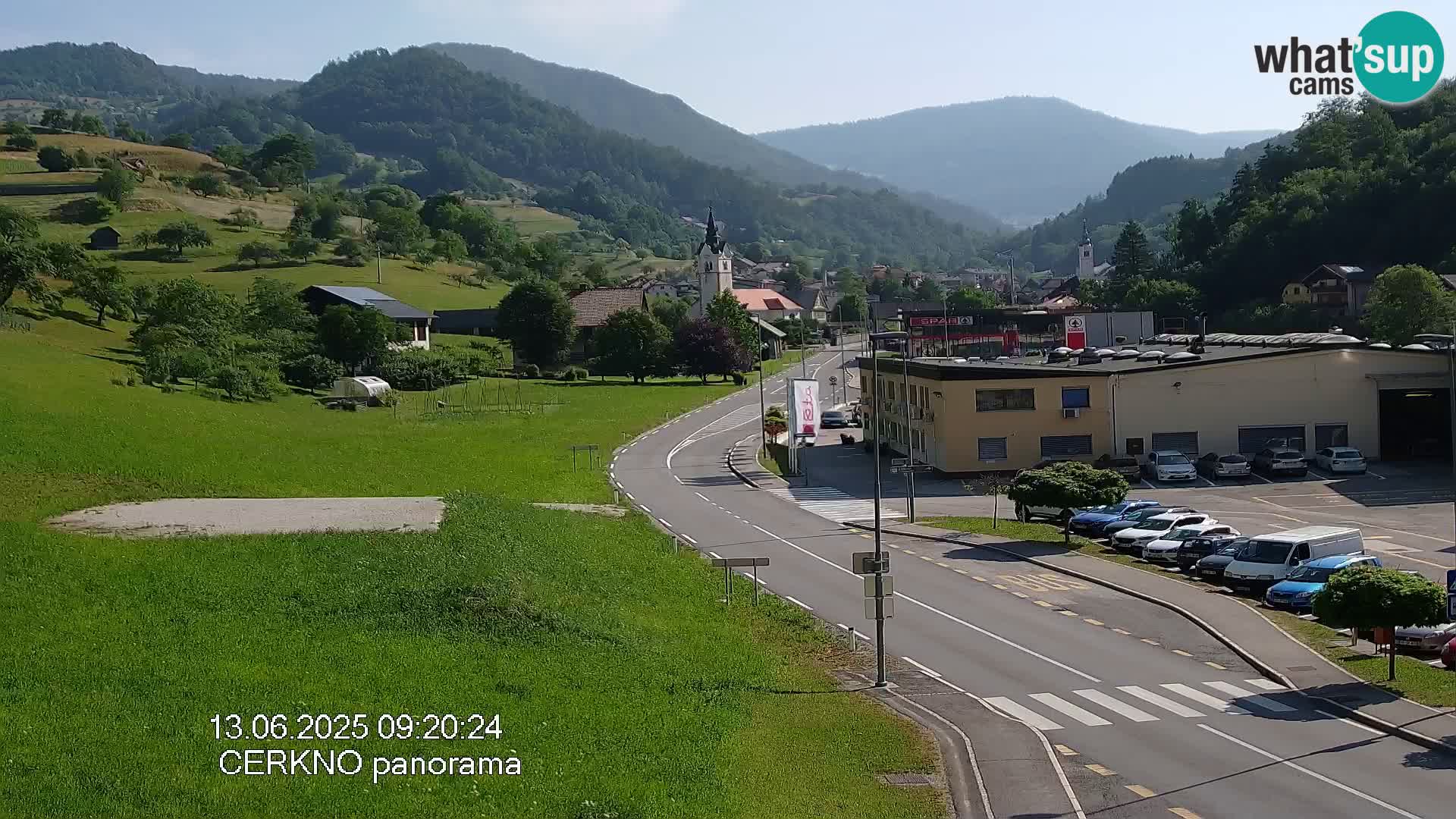 Webcam Ingresso Città di Cerkno
