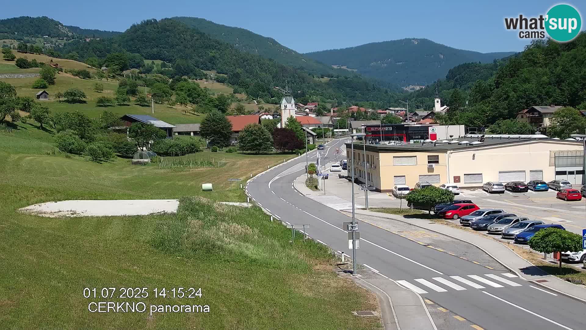 Cerkno vhod v mesto