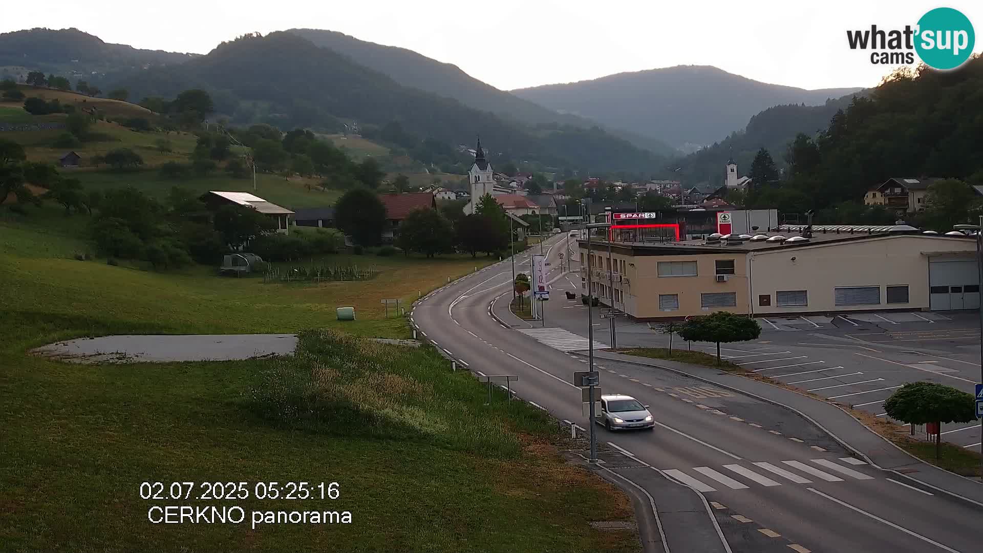 Webcam Ingresso Città di Cerkno