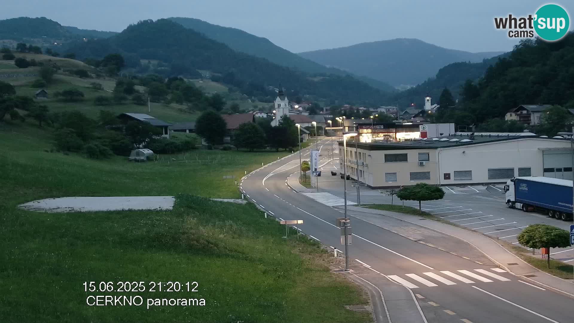 Cerkno Stadteingang Live-Webcam