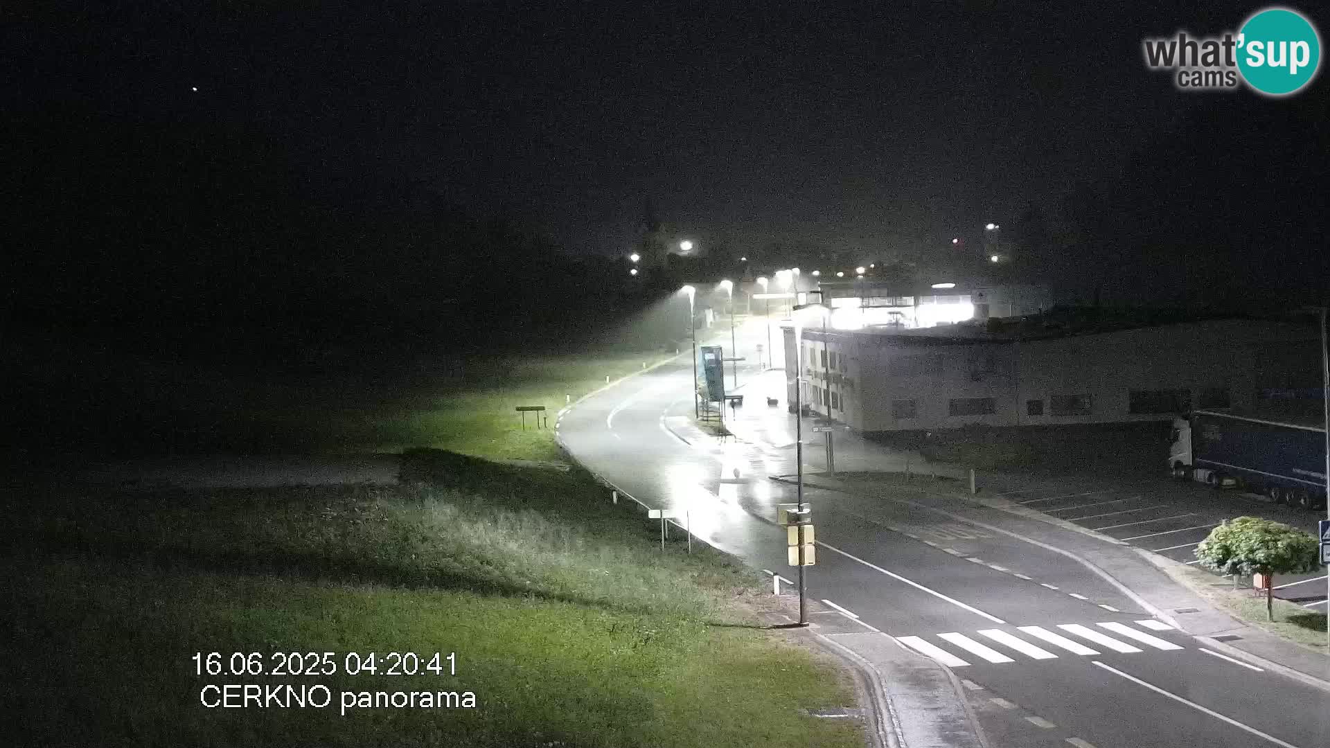 Cerkno entrada a la ciudad Webcam en vivo