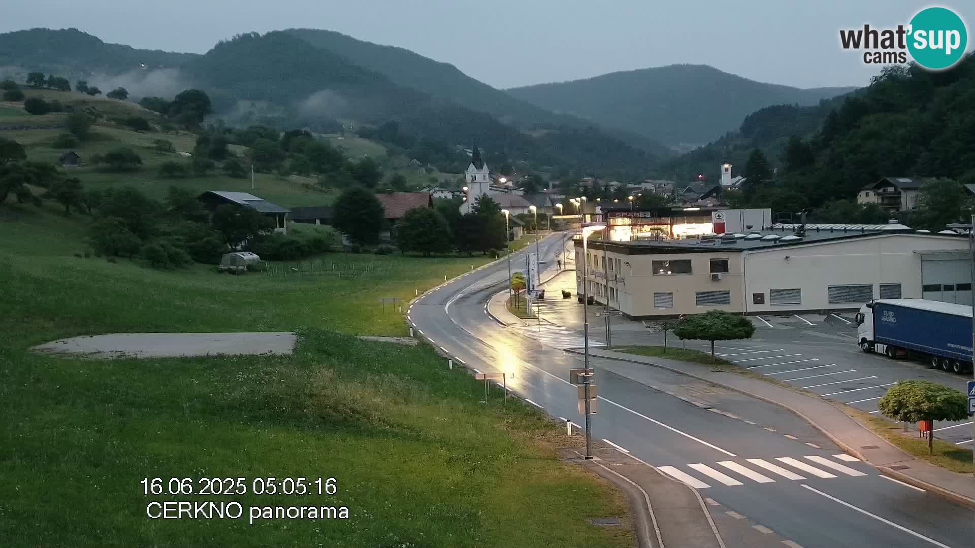 Cerkno vhod v mesto