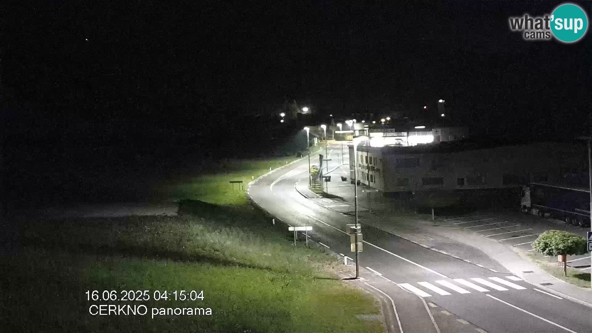 Cerkno entrada a la ciudad Webcam en vivo