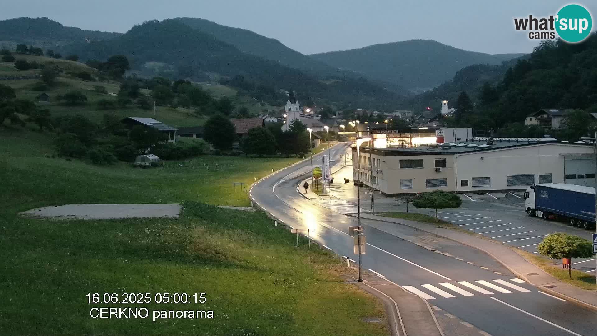 Cerkno Stadteingang Live-Webcam