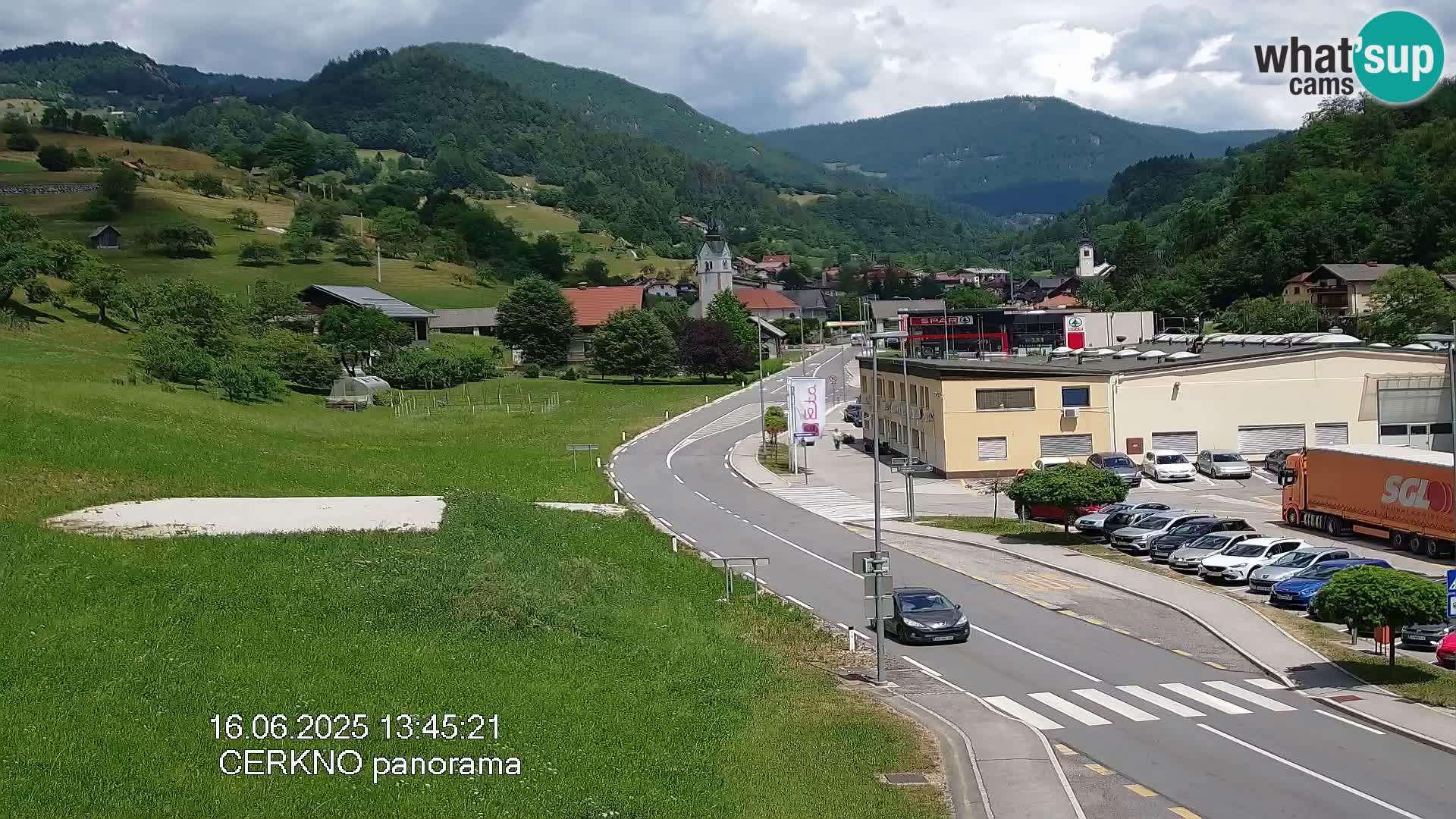 Webcam Ingresso Città di Cerkno