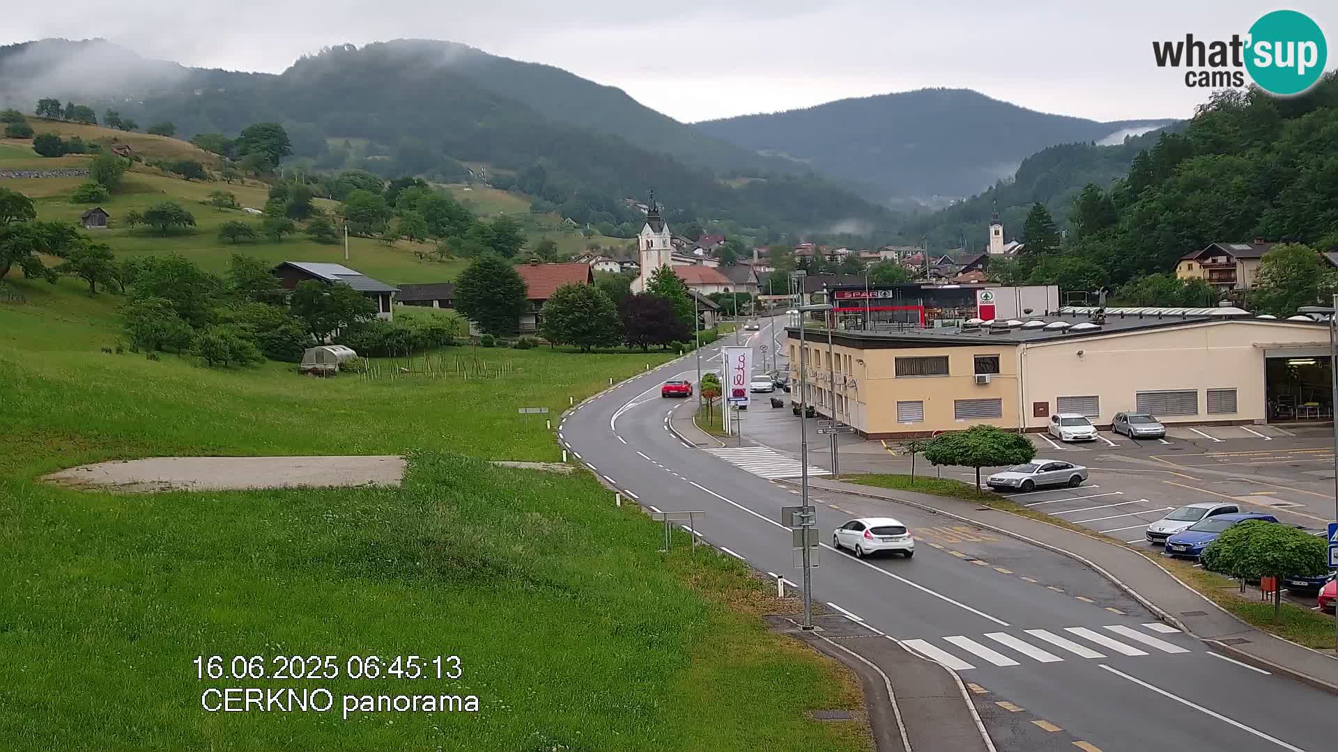 Webcam Ingresso Città di Cerkno