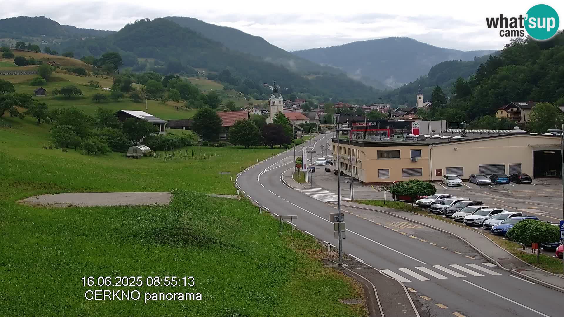 Webcam Ingresso Città di Cerkno