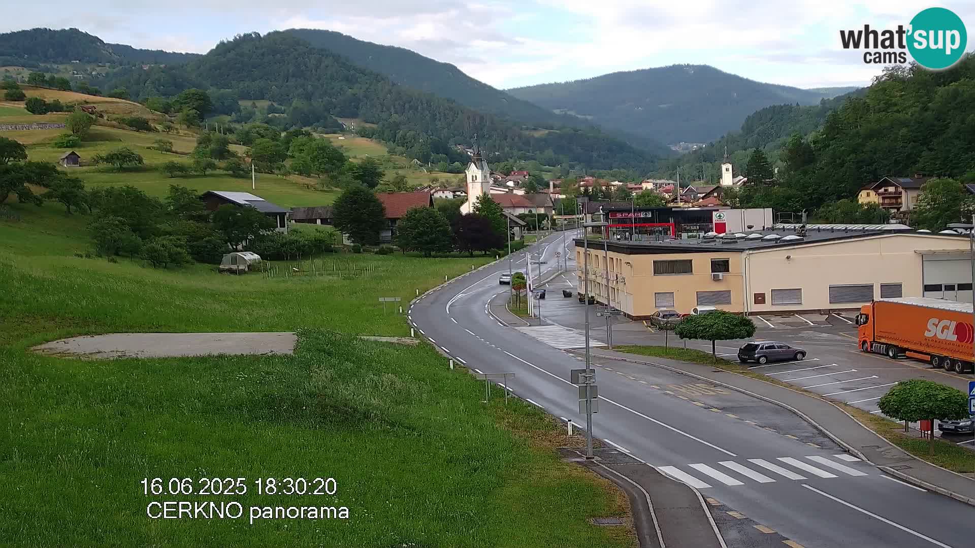 Webcam Ingresso Città di Cerkno