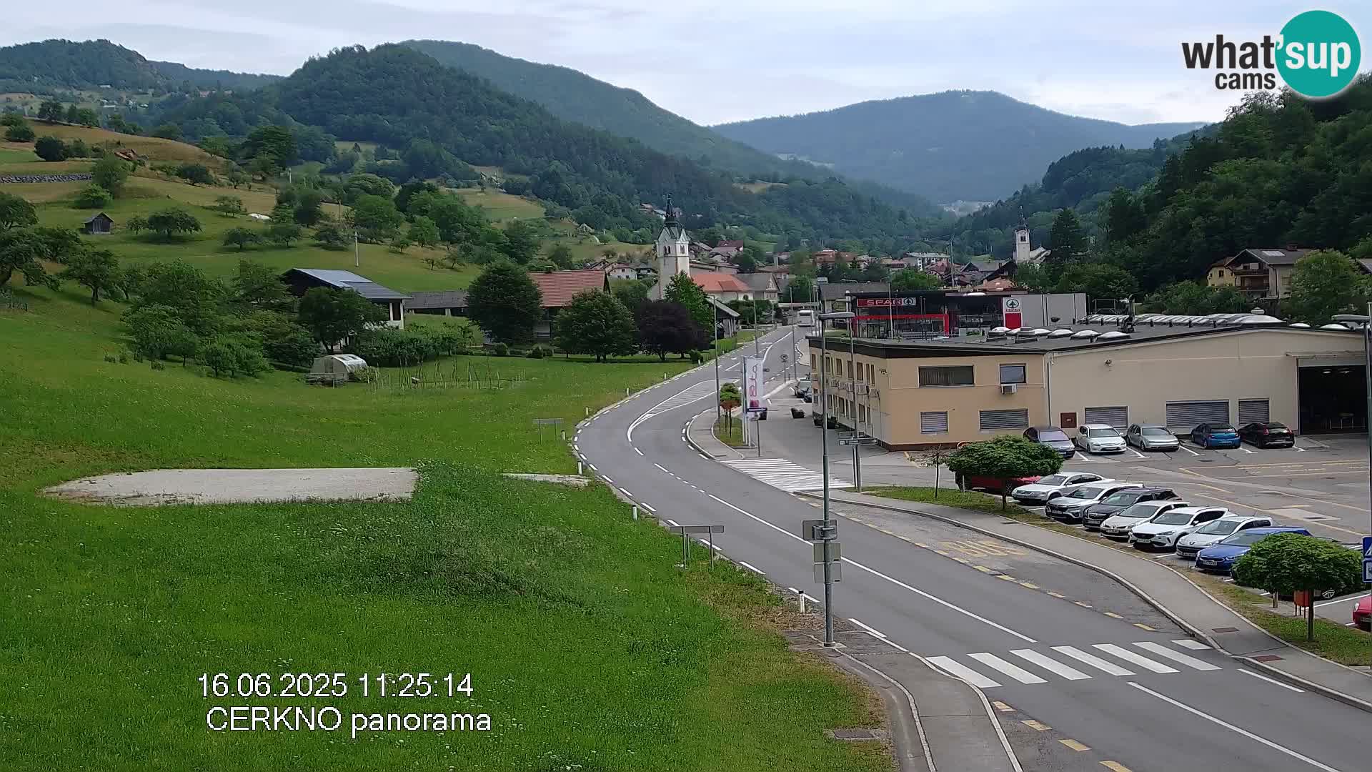 Webcam Ingresso Città di Cerkno