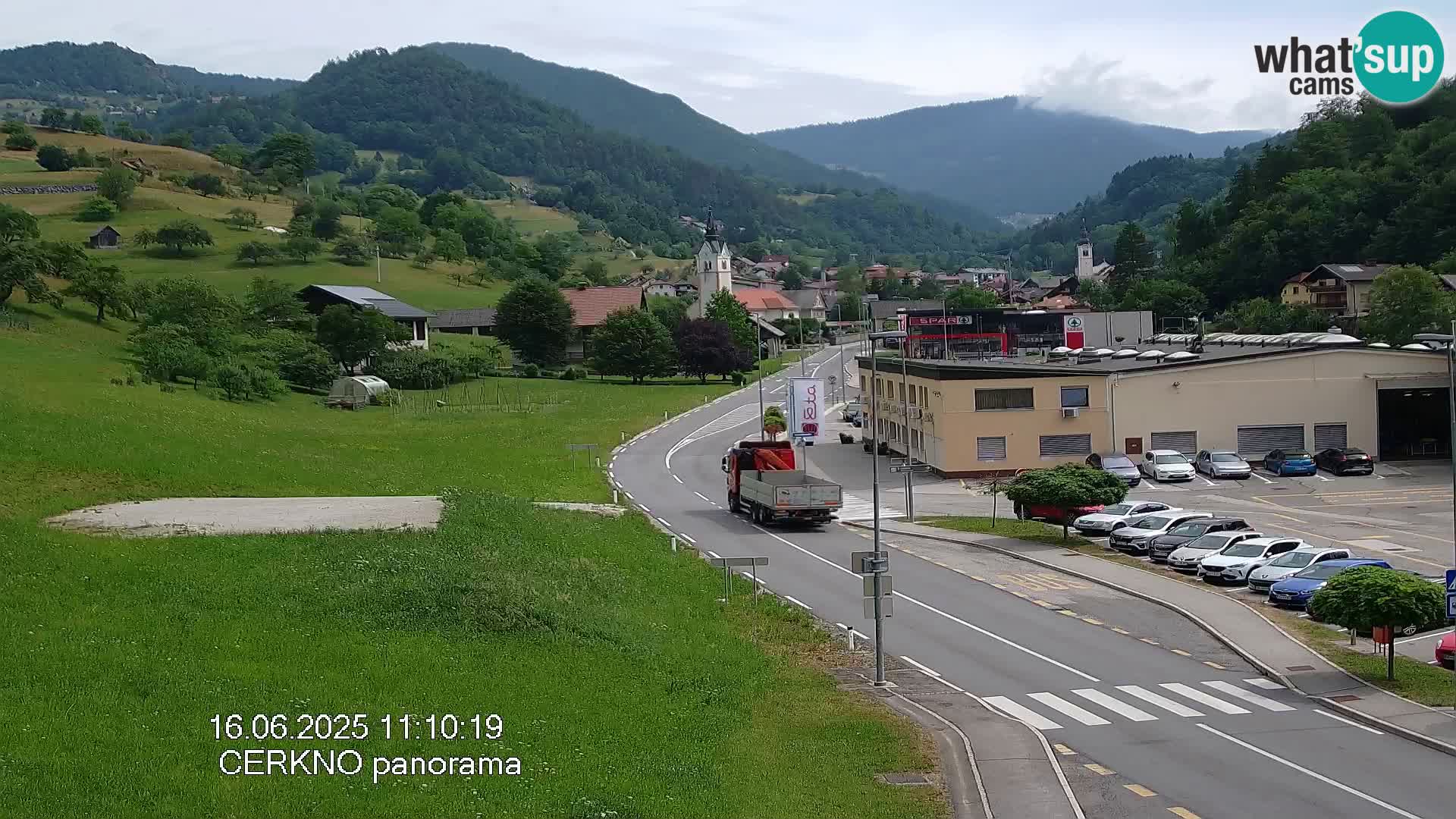 Webcam Ingresso Città di Cerkno