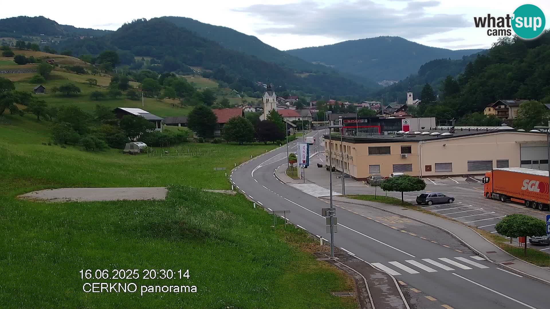 Cerkno Stadteingang Live-Webcam