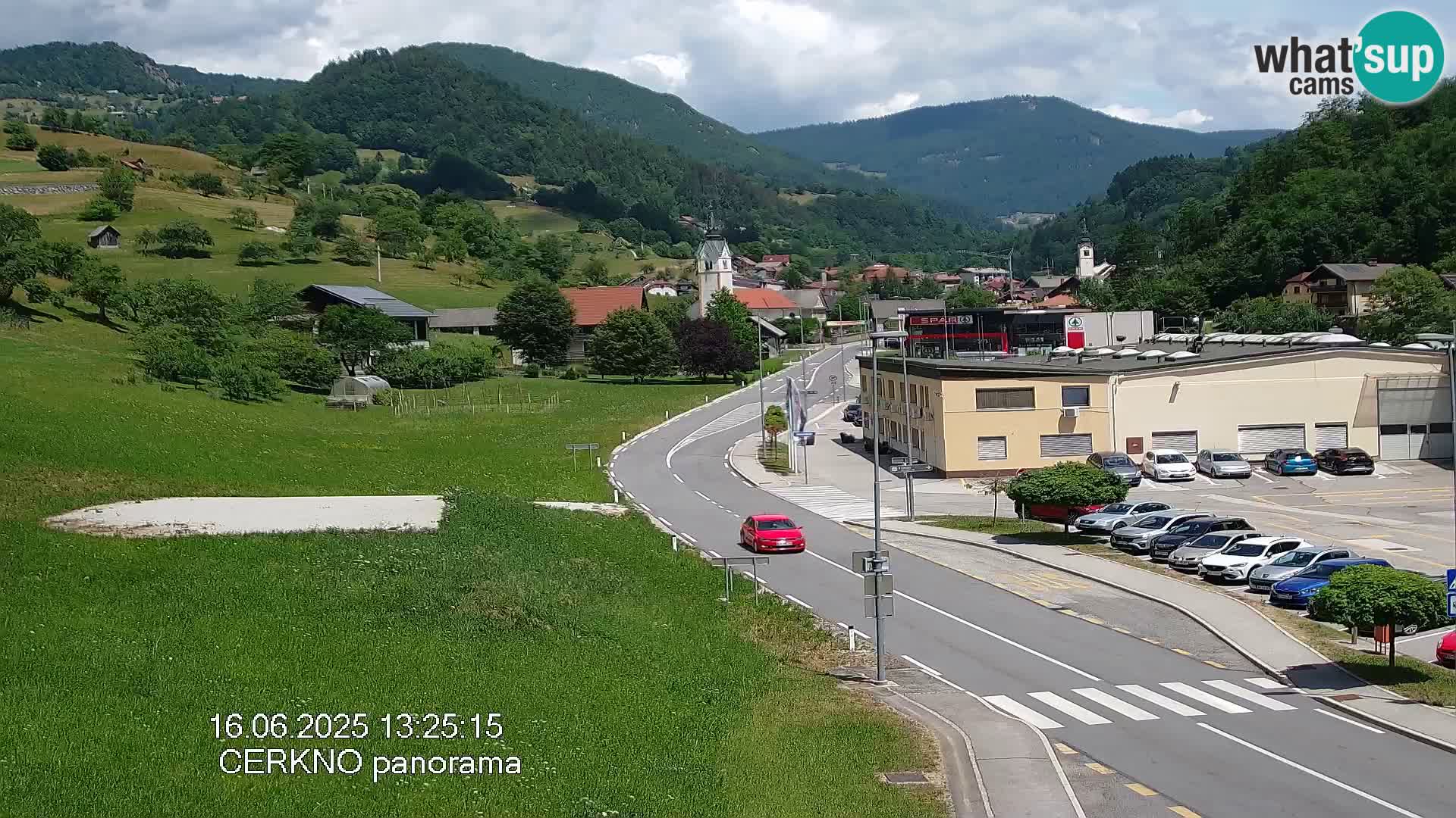 Cerkno Stadteingang Live-Webcam