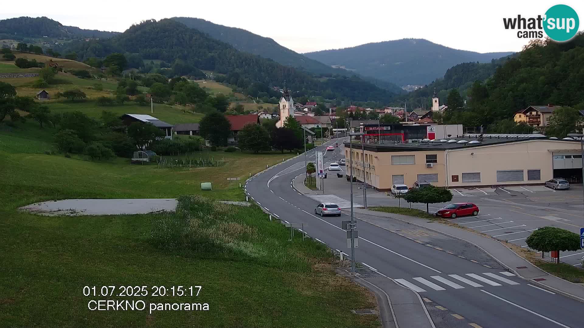 Cerkno Stadteingang Live-Webcam