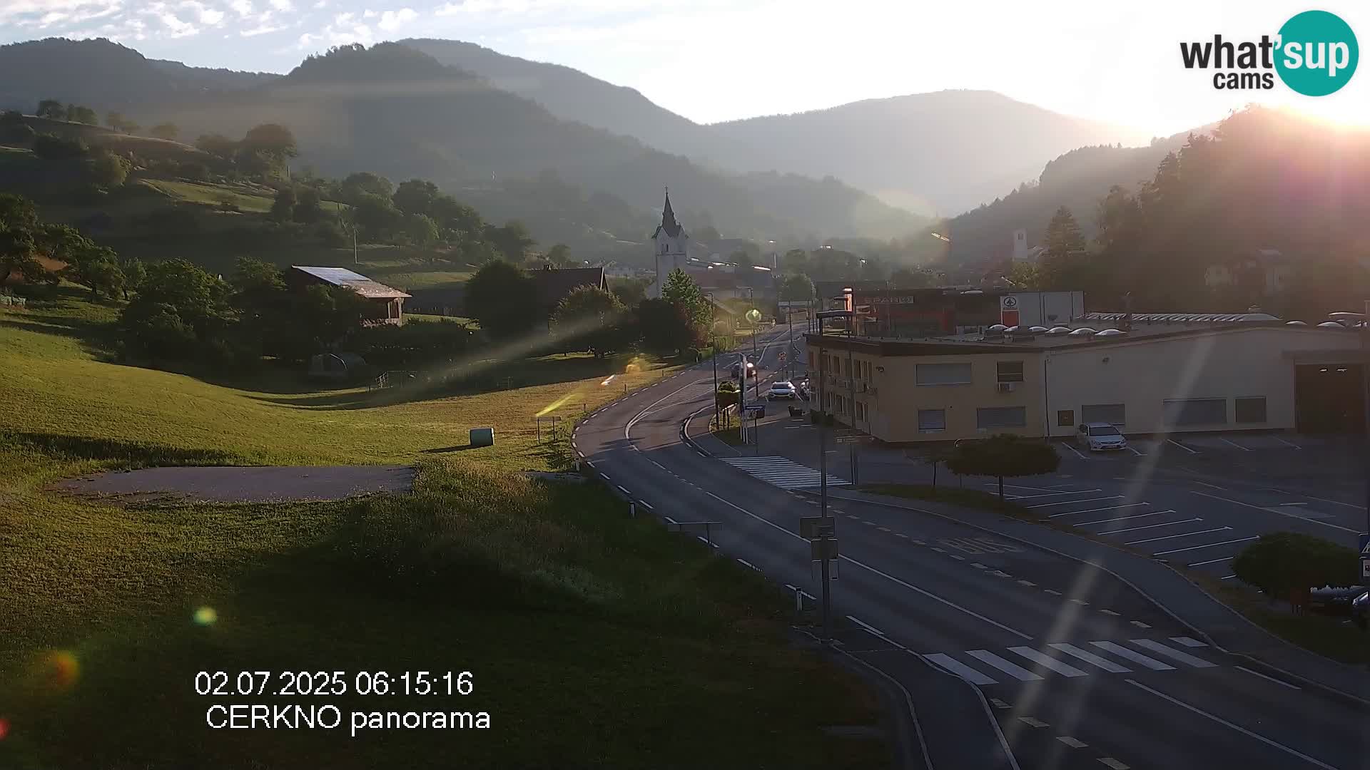 Cerkno vhod v mesto