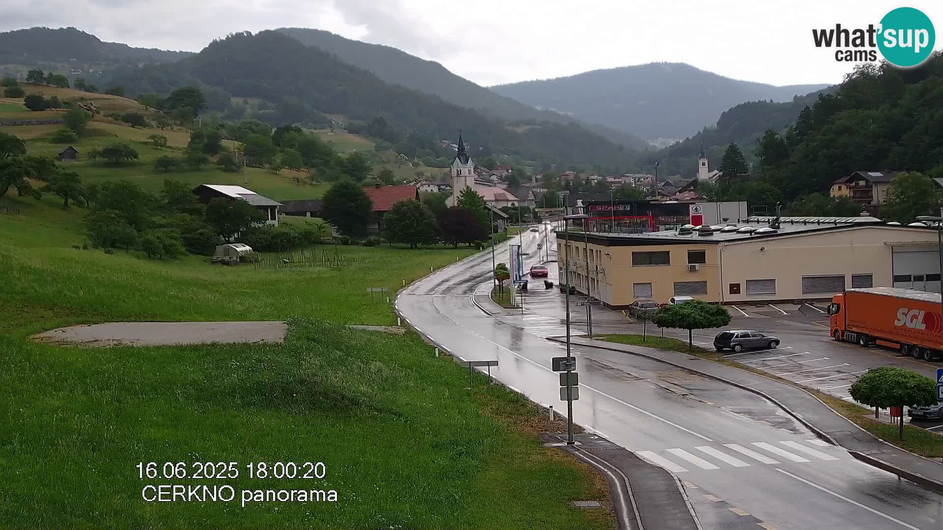 Webcam Ingresso Città di Cerkno