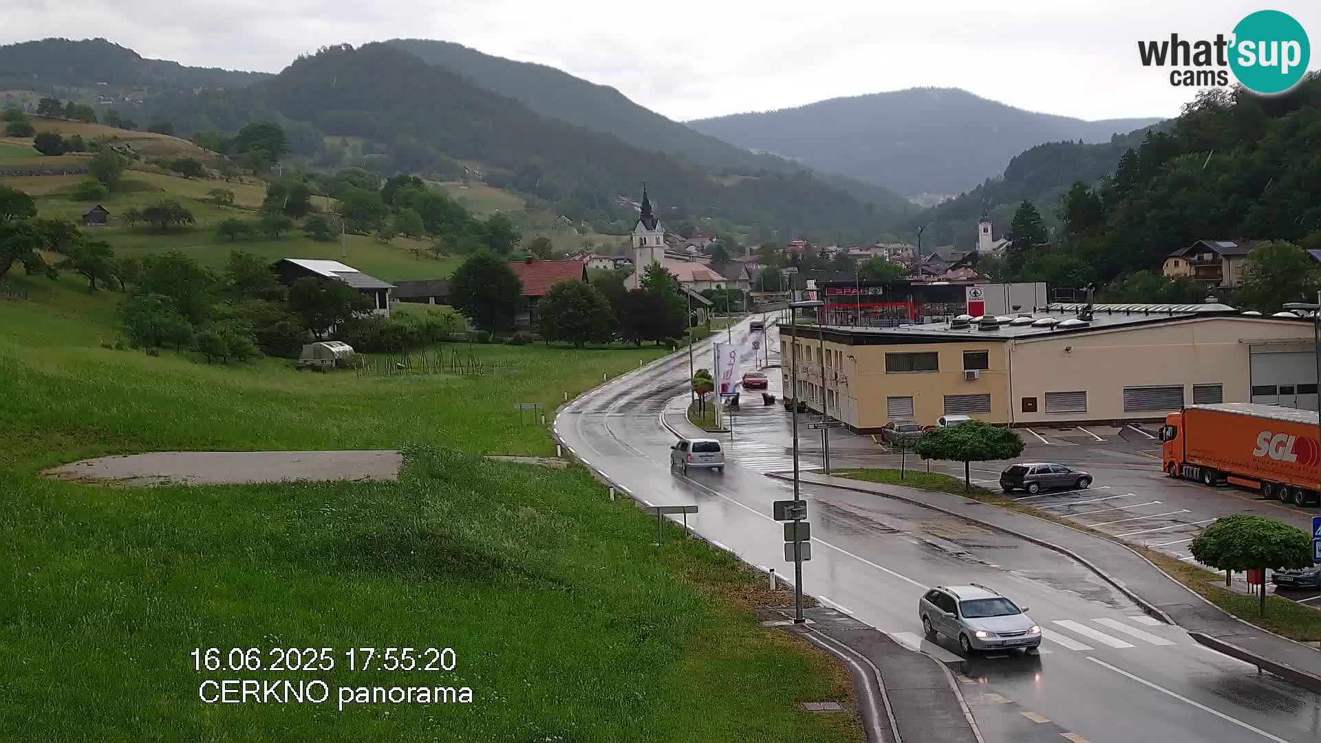 Webcam Ingresso Città di Cerkno