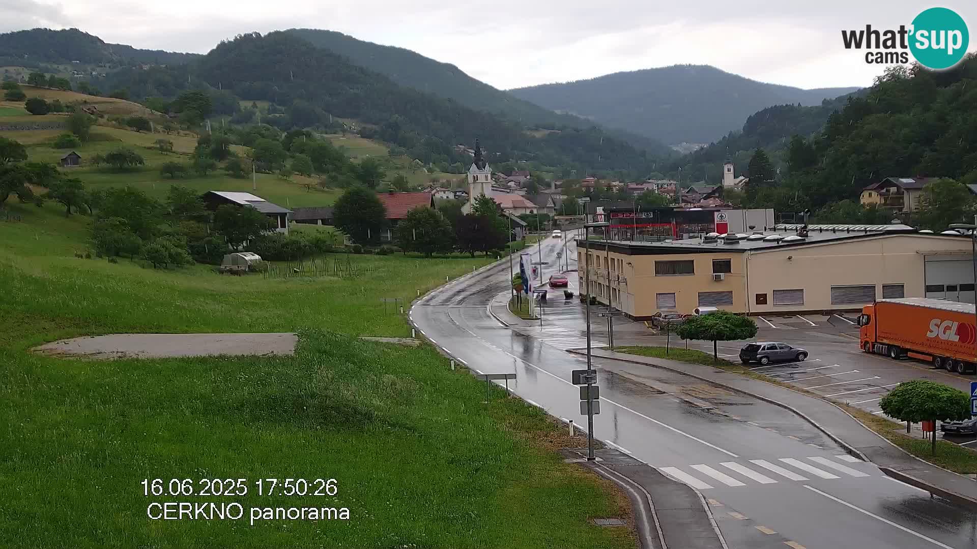 Webcam Ingresso Città di Cerkno