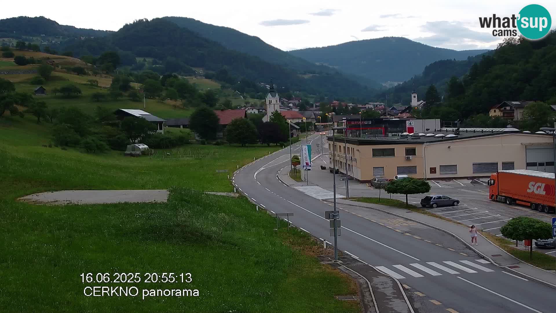 Cerkno Stadteingang Live-Webcam