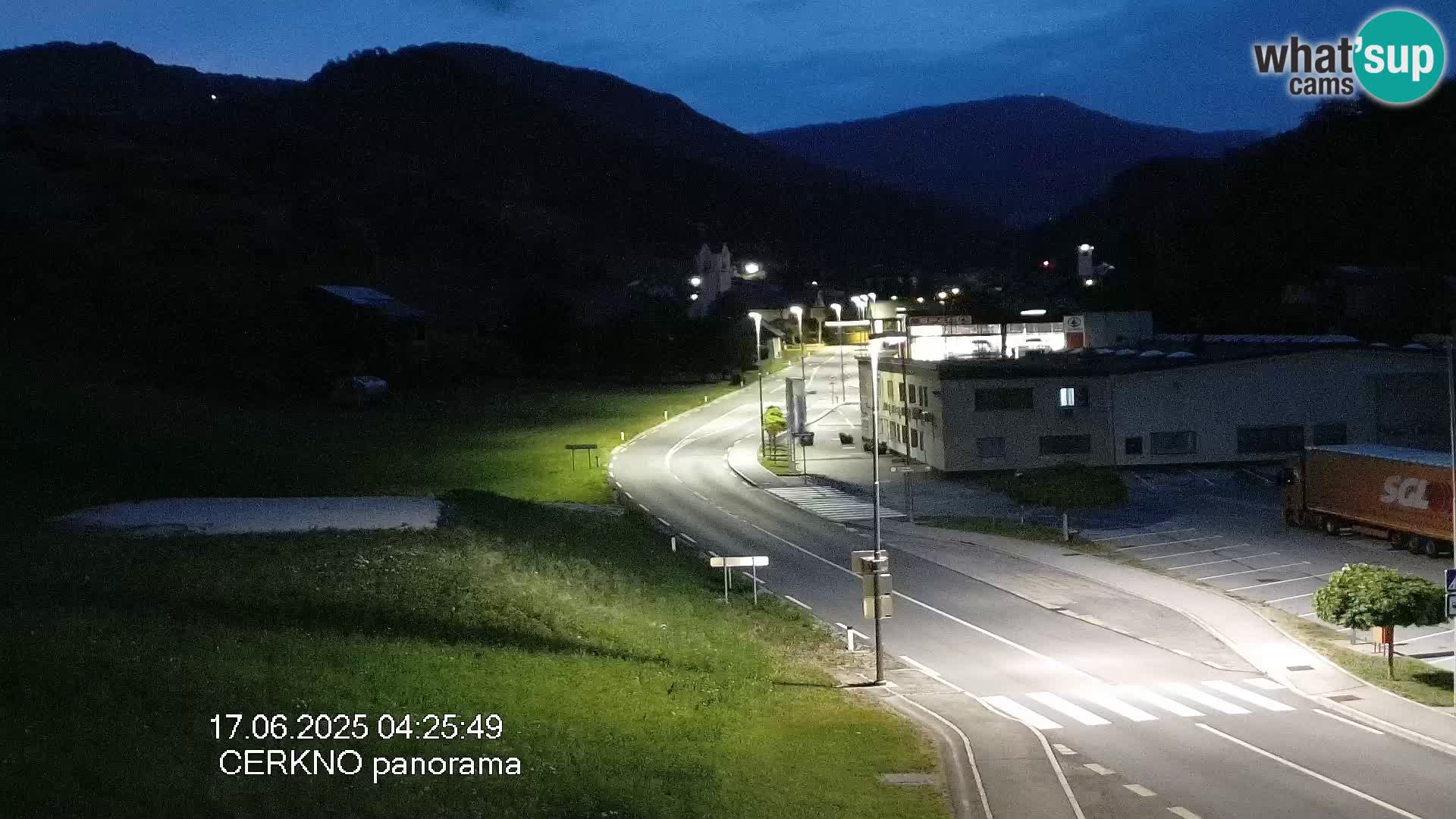 Cerkno ulaz u grad – Kamera uživo