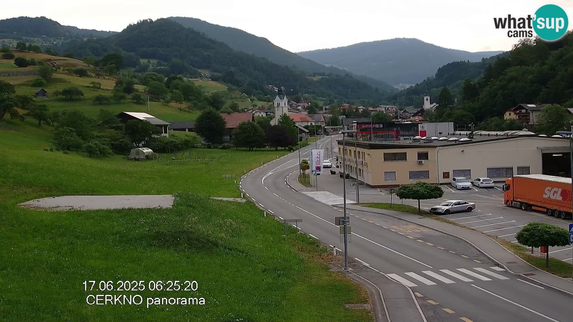 Cerkno ulaz u grad – Kamera uživo