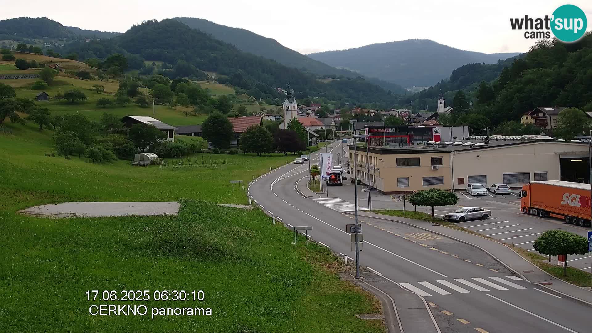 Cerkno Stadteingang Live-Webcam