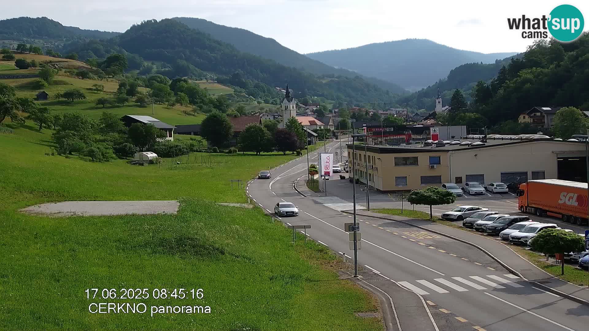 Webcam Ingresso Città di Cerkno