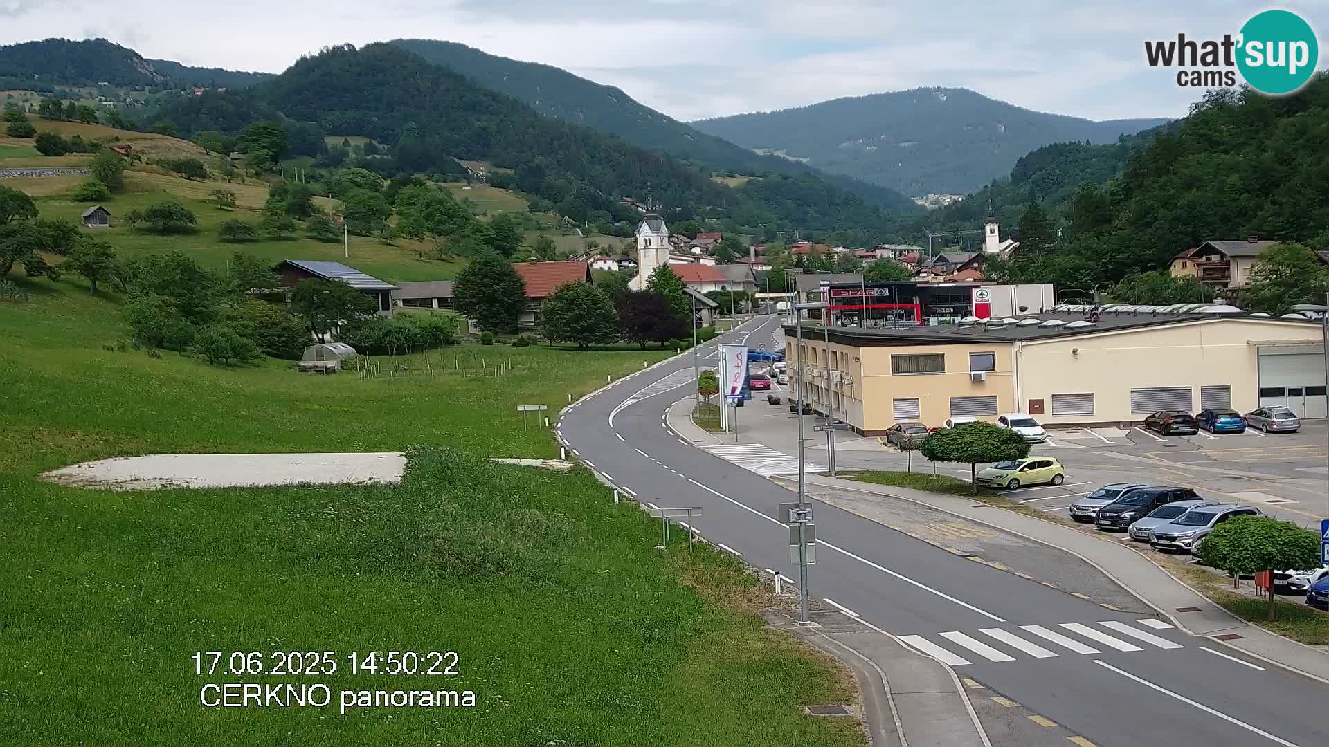 Webcam Ingresso Città di Cerkno