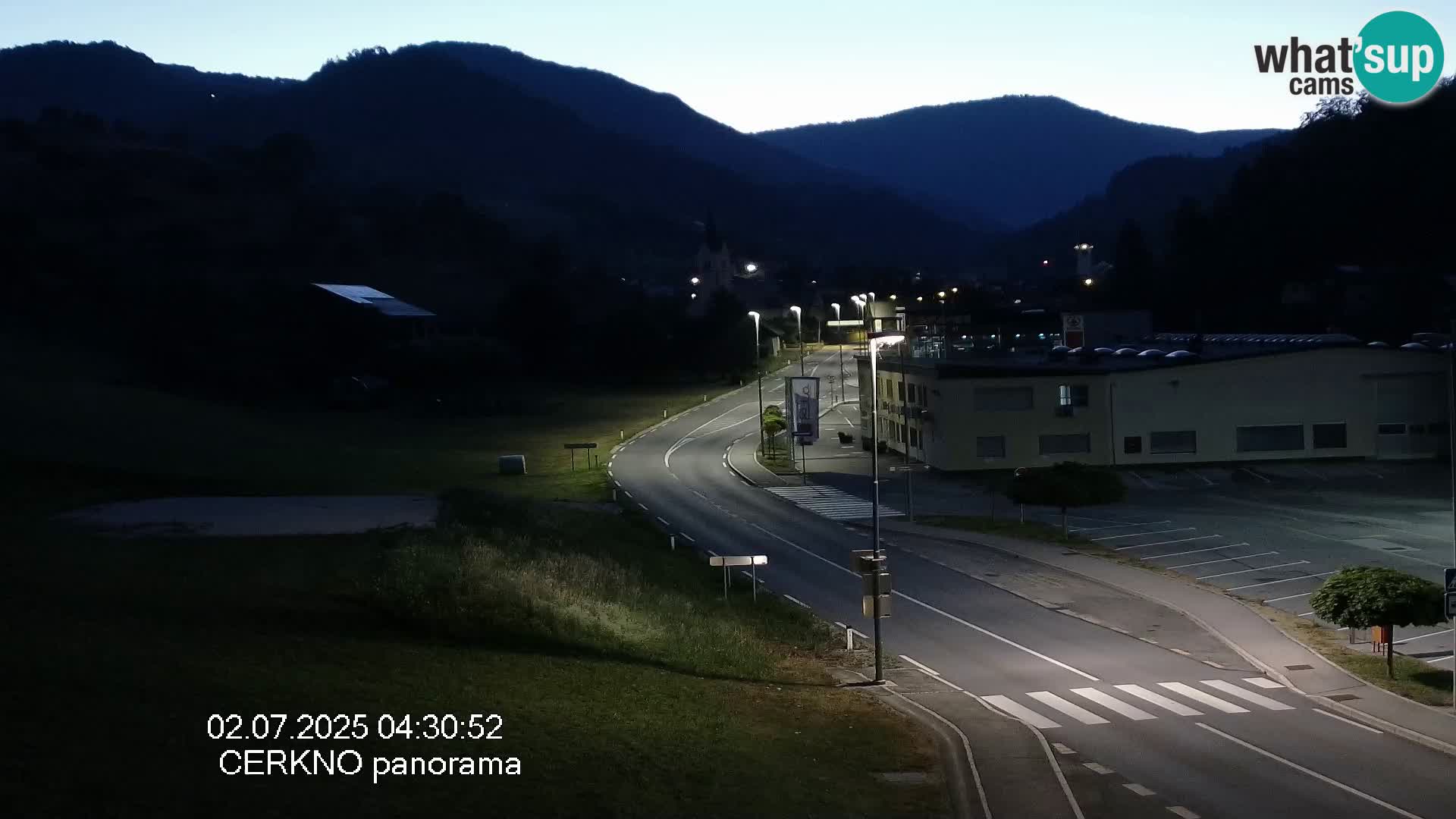 Cerkno Stadteingang Live-Webcam