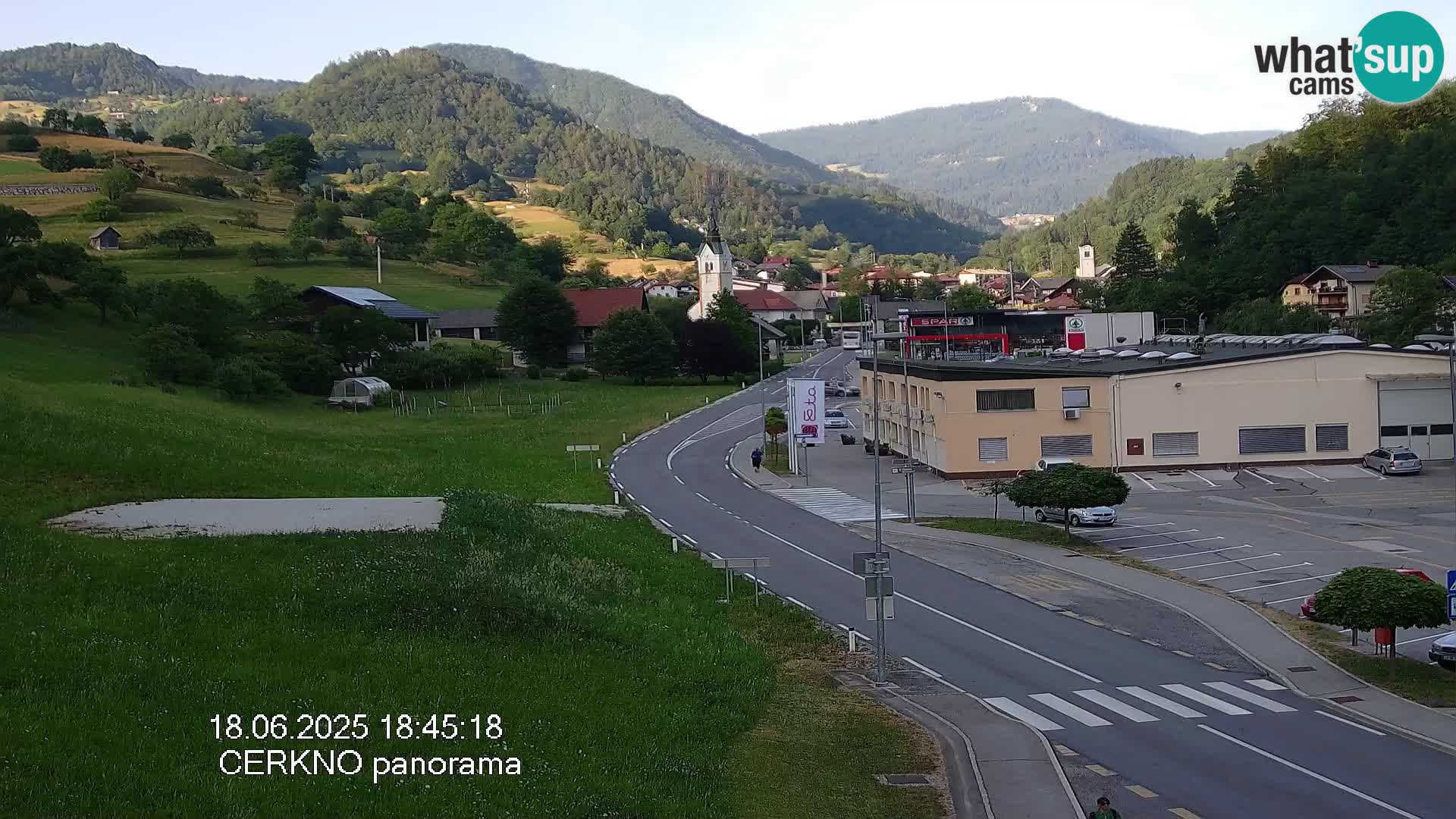 Webcam Ingresso Città di Cerkno
