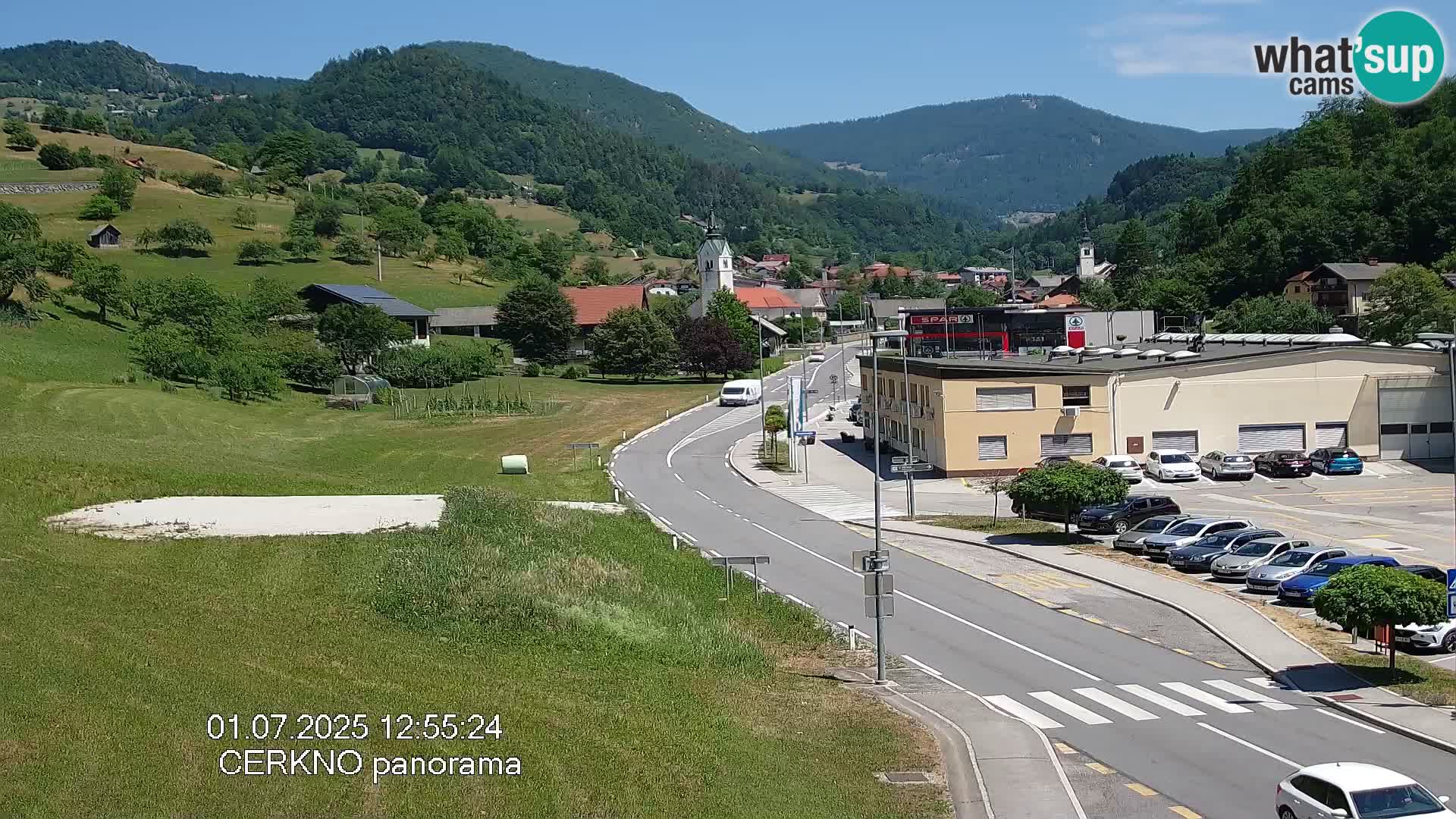Webcam Ingresso Città di Cerkno