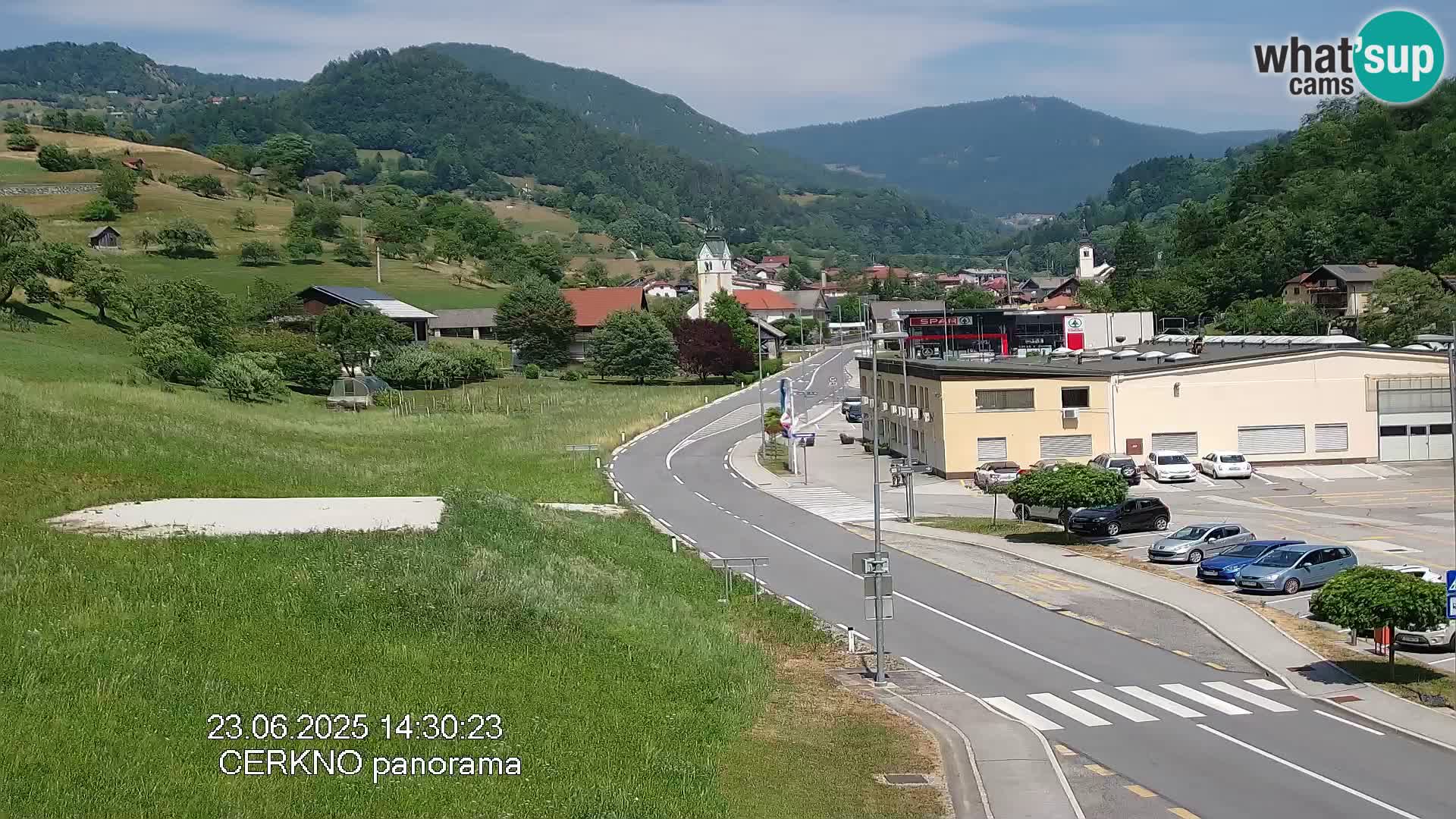Cerkno vhod v mesto