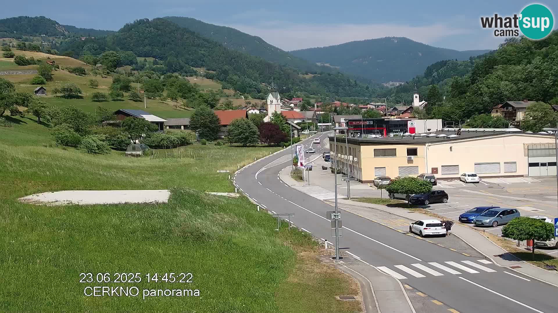 Webcam Ingresso Città di Cerkno