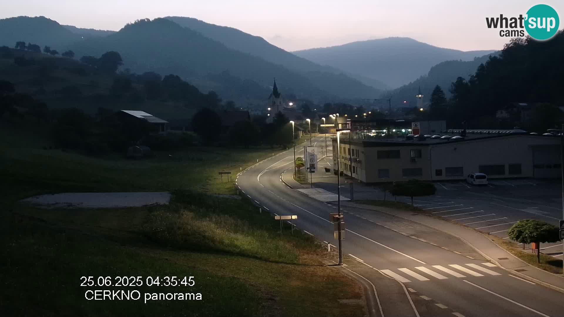 Webcam Ingresso Città di Cerkno