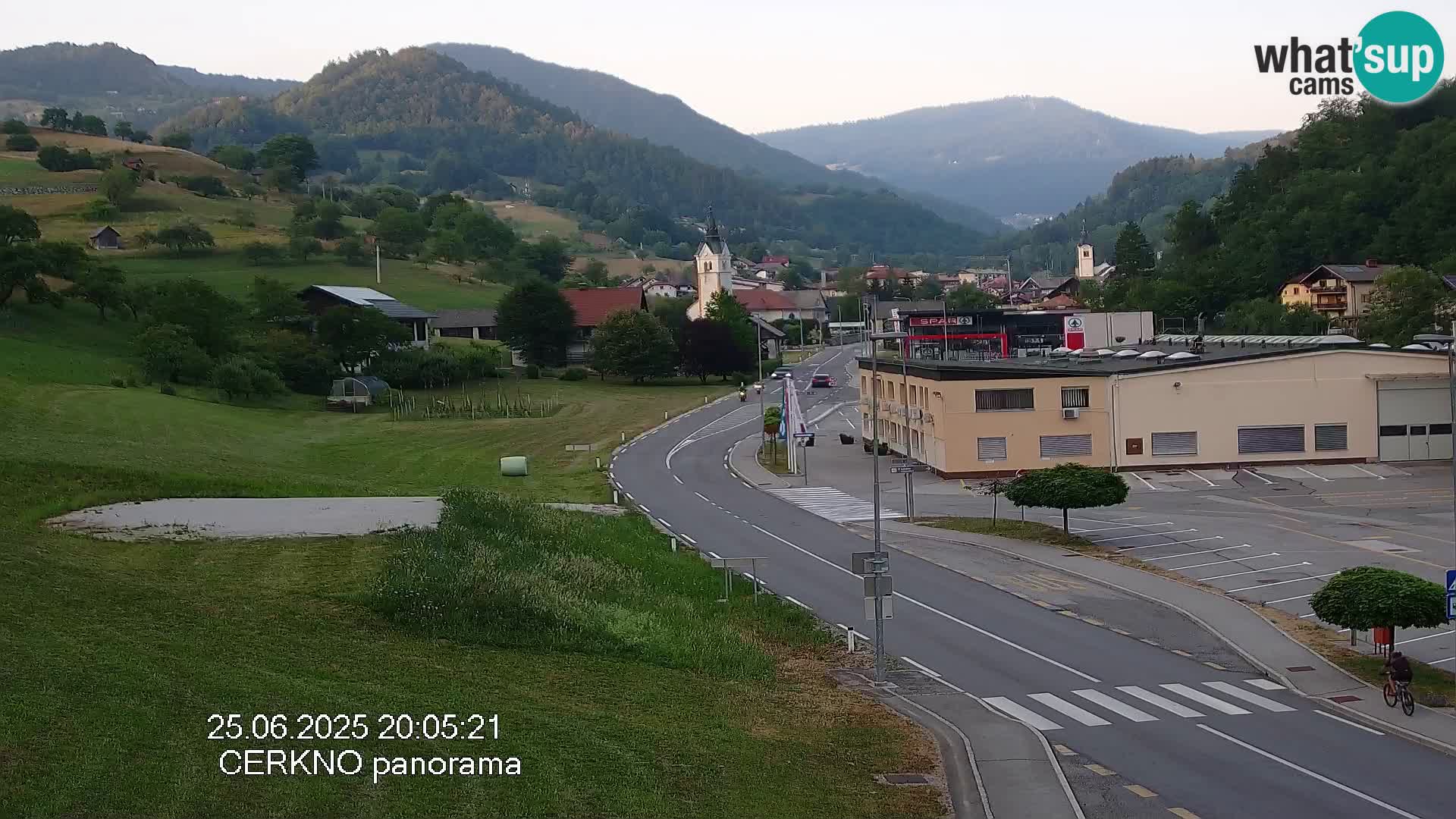 Cerkno Stadteingang Live-Webcam