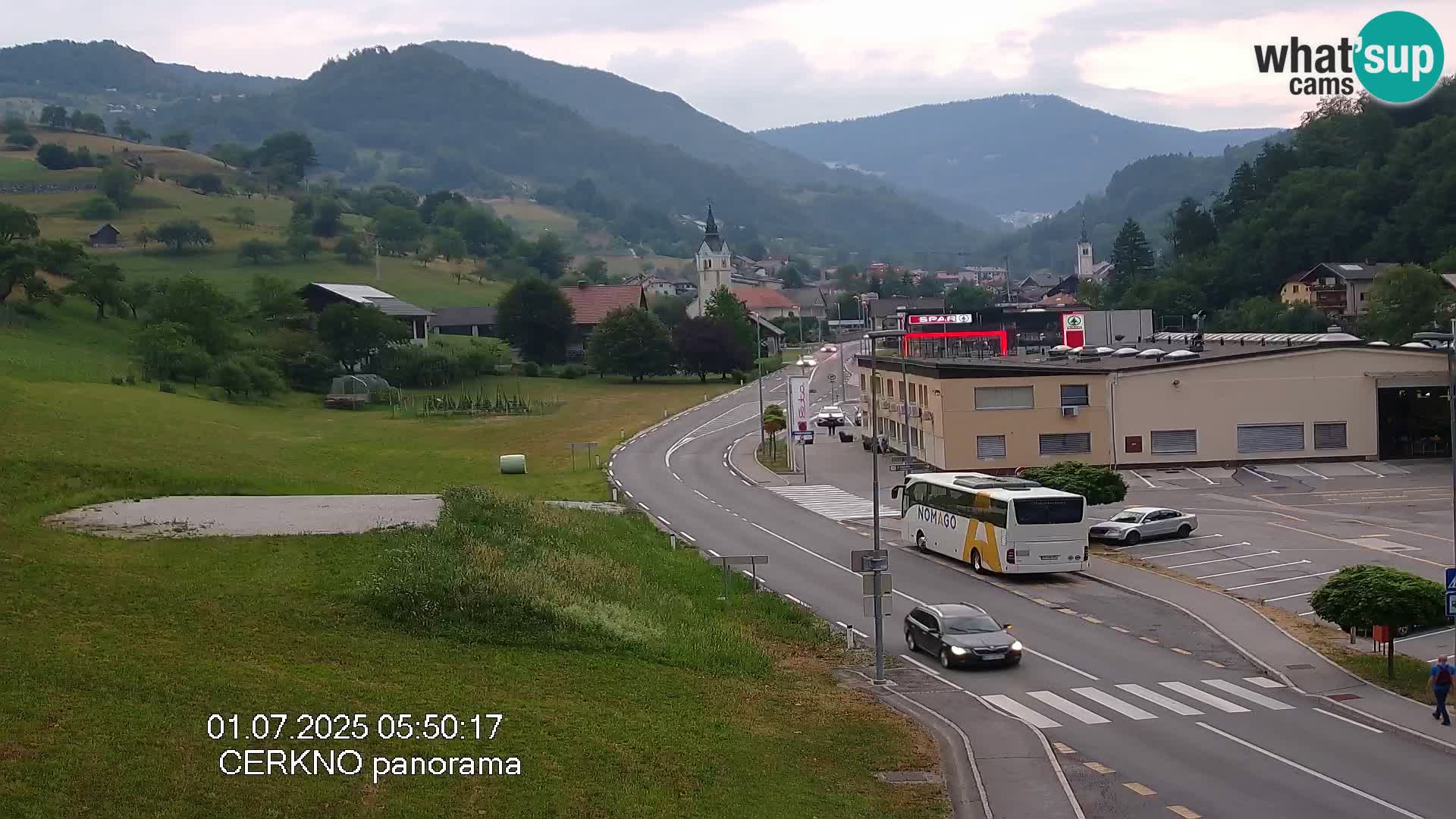 Cerkno Stadteingang Live-Webcam