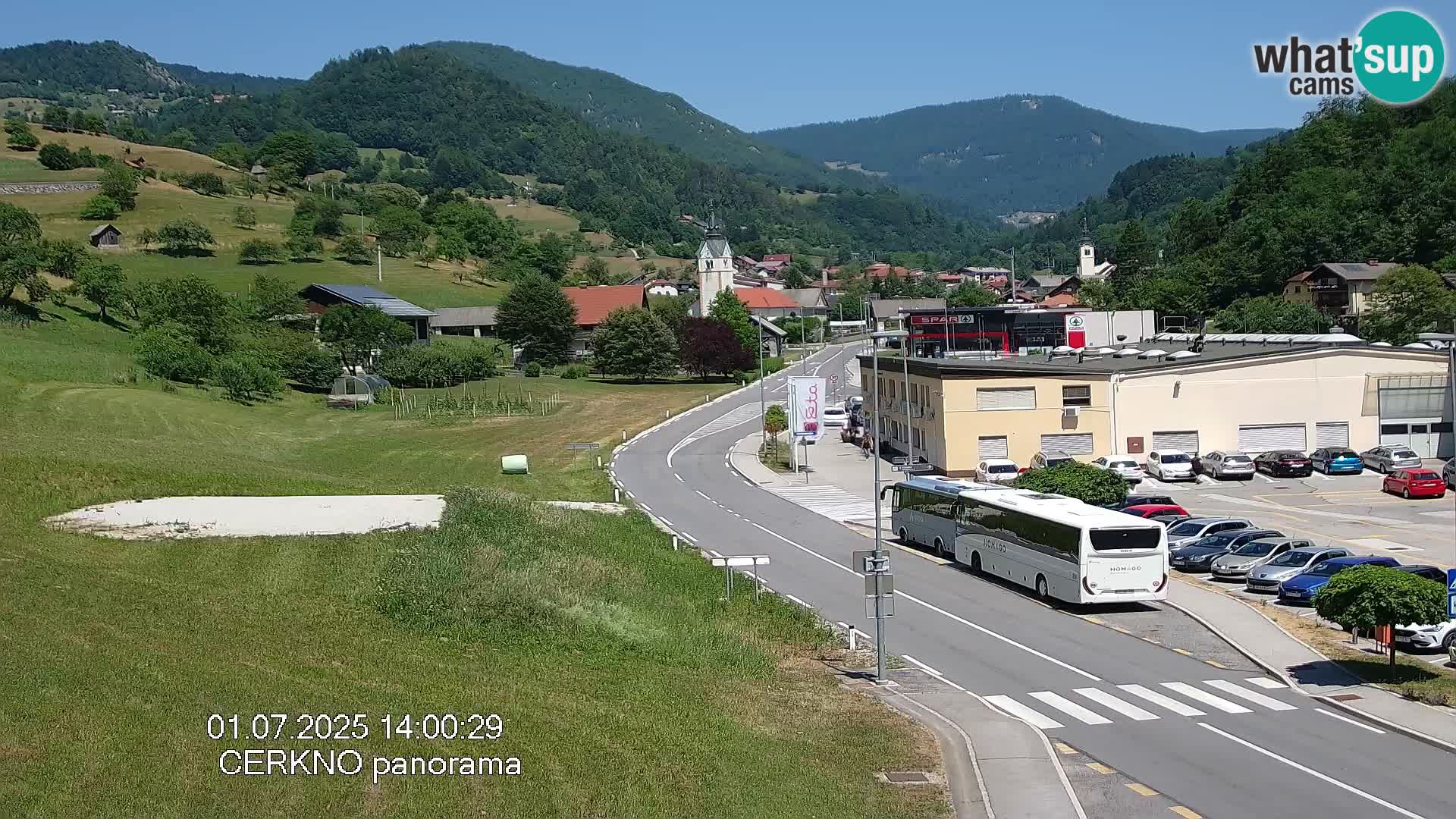 Cerkno vhod v mesto