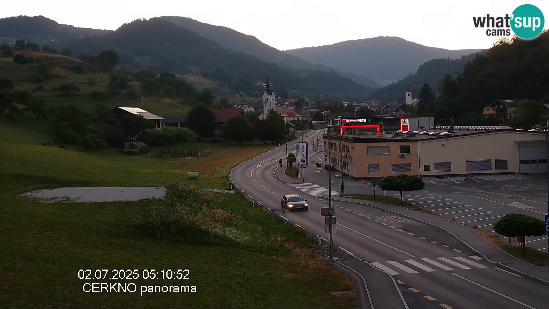 Webcam Ingresso Città di Cerkno