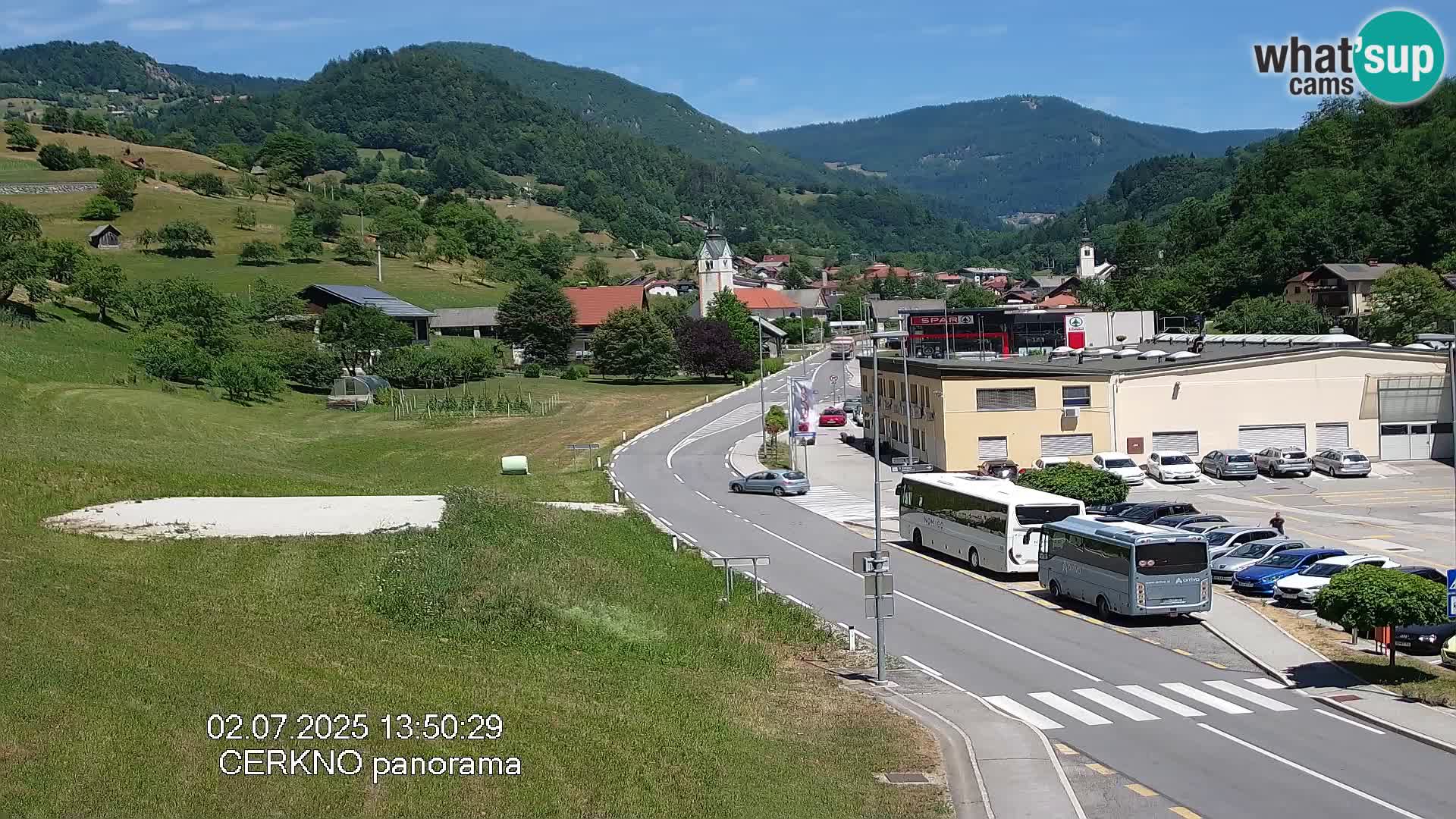 Webcam Ingresso Città di Cerkno