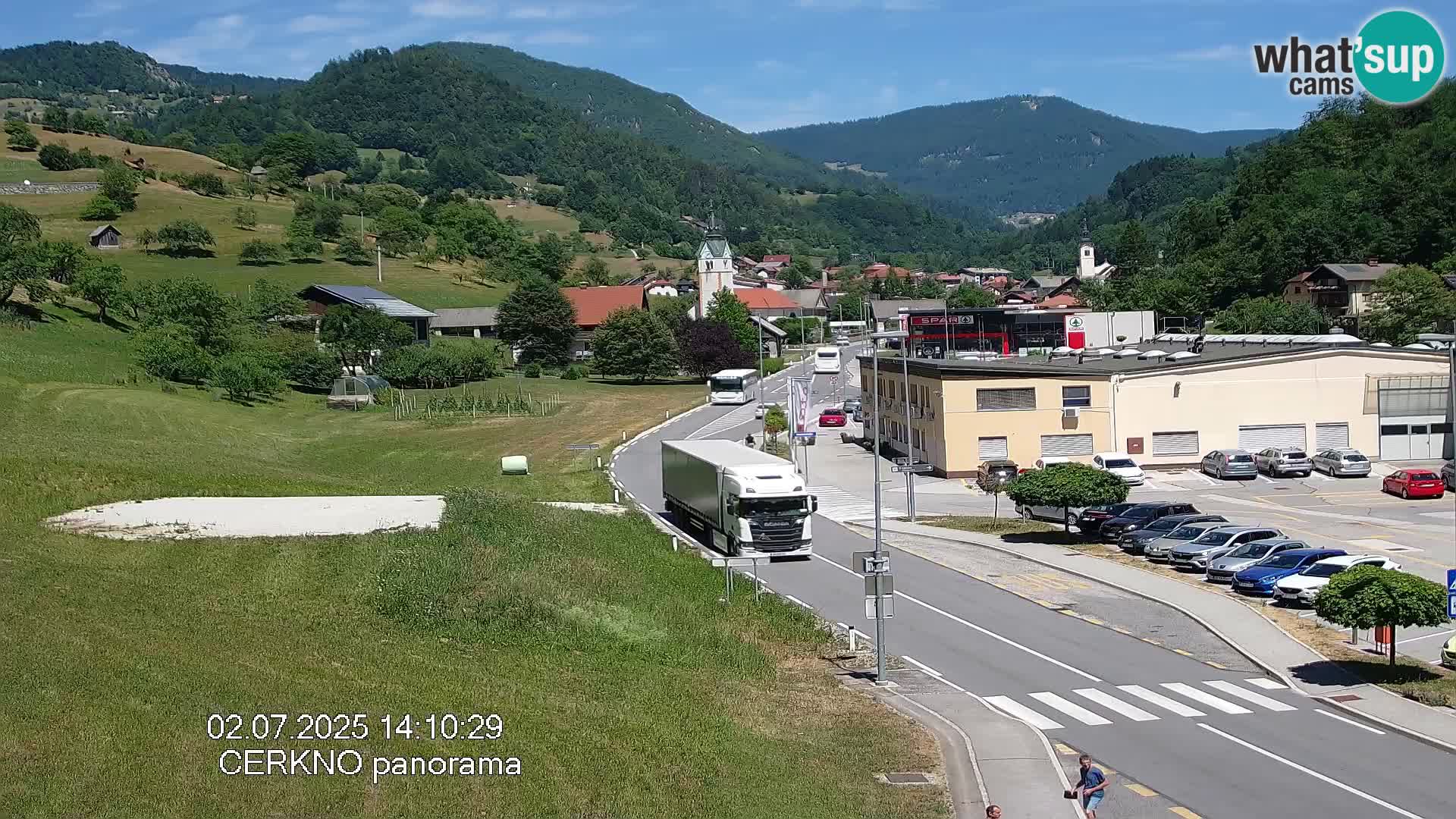 Cerkno Stadteingang Live-Webcam